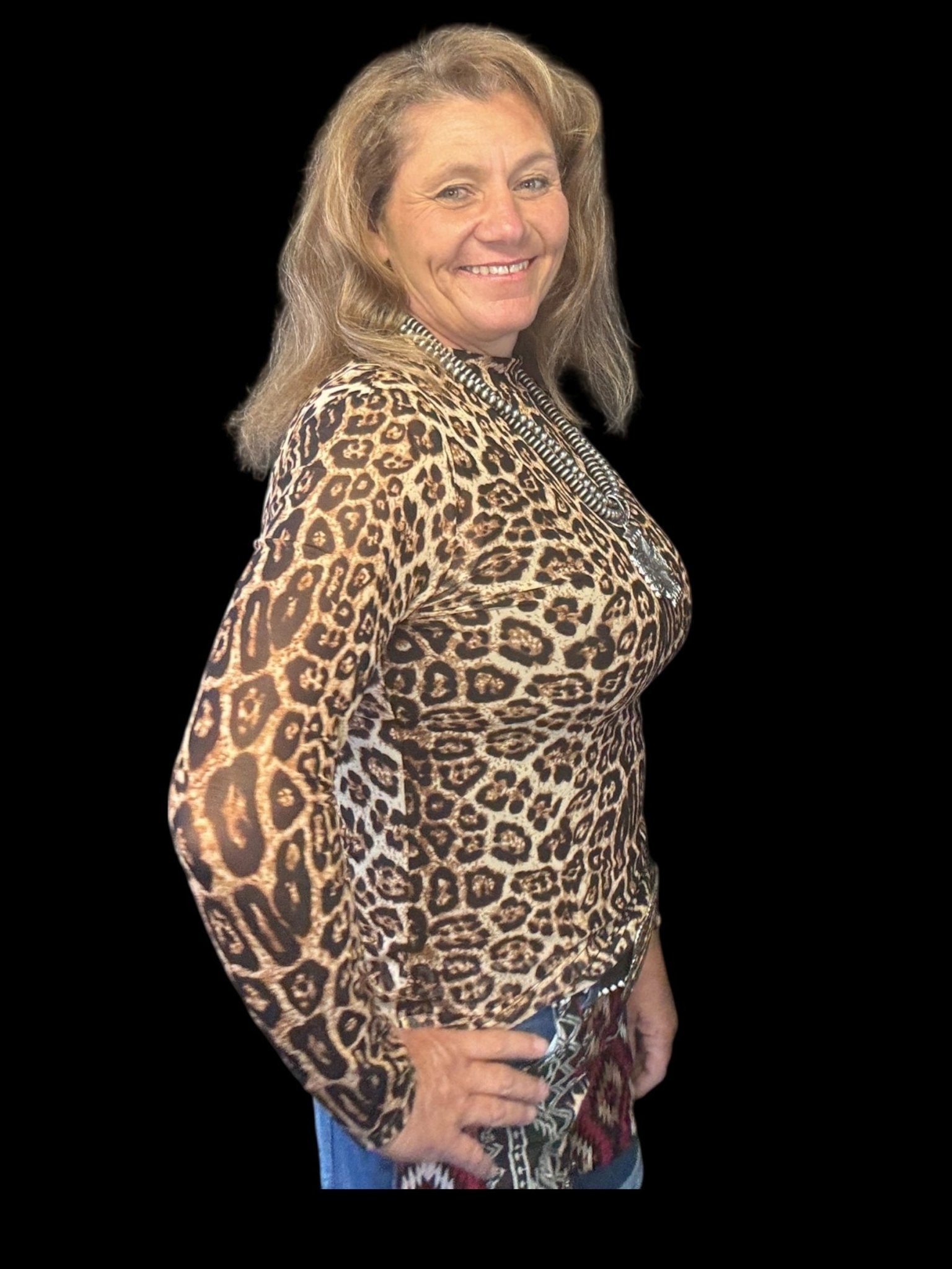 Hear Me Roar Mesh Top - Dirt Roads and Dreams Western Boutique