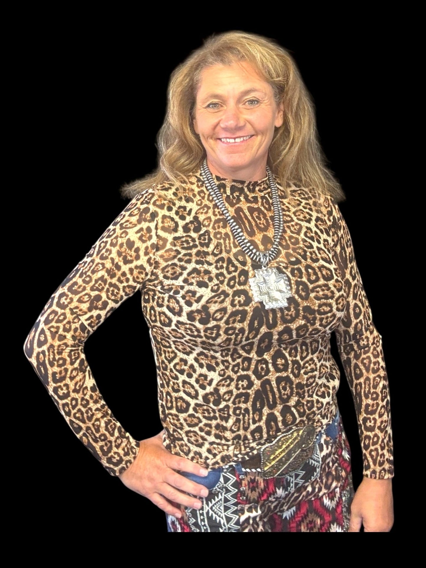 Hear Me Roar Mesh Top - Dirt Roads and Dreams Western Boutique