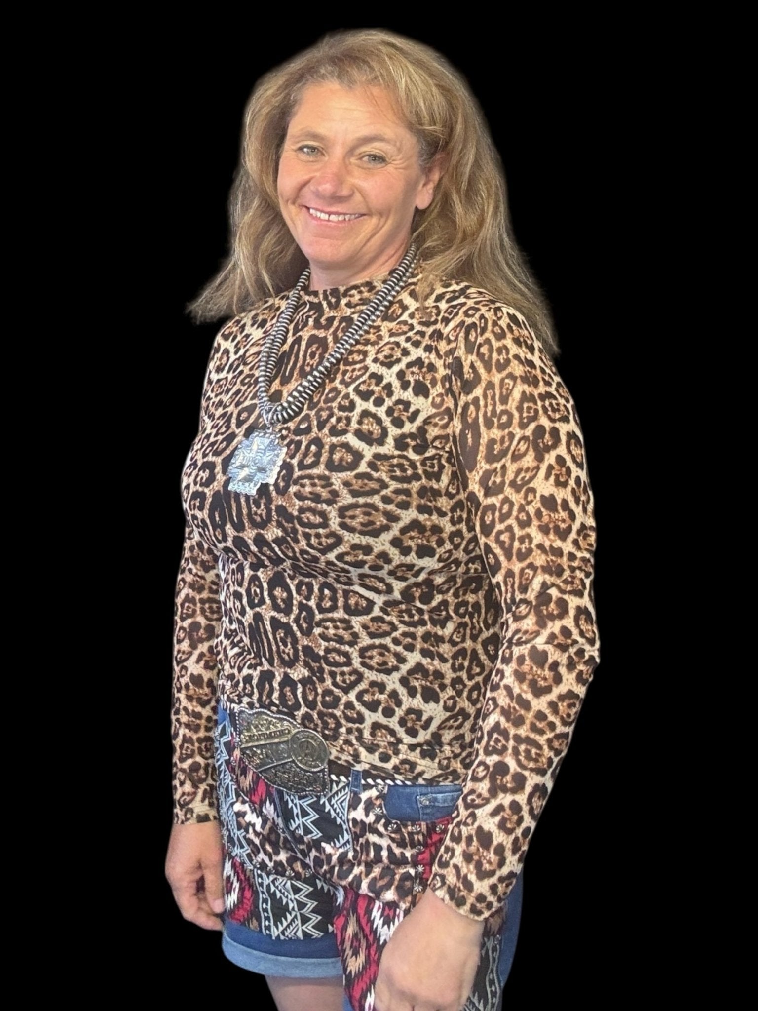 Hear Me Roar Mesh Top - Dirt Roads and Dreams Western Boutique