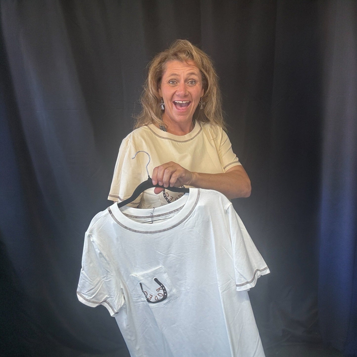 Horsin' Around Tee - Dirt Roads and Dreams Western Boutique