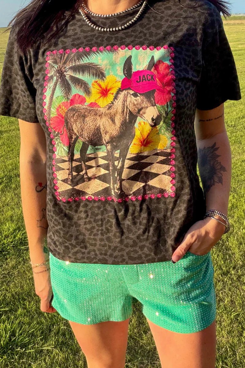 Jack In Paradise Tee - Dirt Roads and Dreams Western Boutique