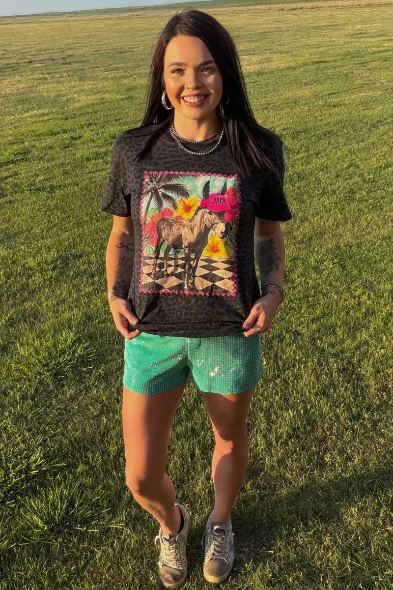 Jack In Paradise Tee - Dirt Roads and Dreams Western Boutique