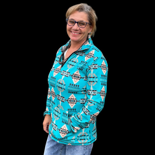 Laramie Kreek Pullover - Dirt Roads and Dreams Western Boutique