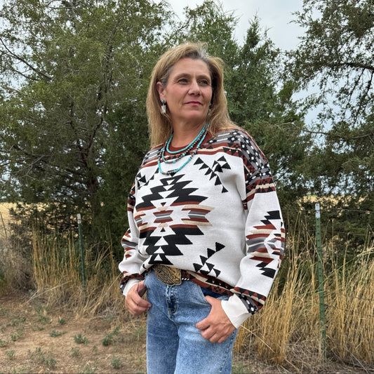 Lean On Me Knit Sweater - Dirt Roads and Dreams Western Boutique