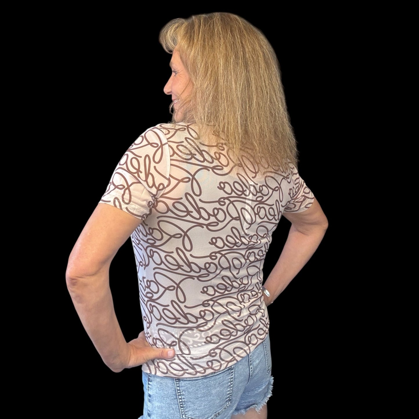 Let's Rodeo Mesh Top - Dirt Roads and Dreams Western Boutique
