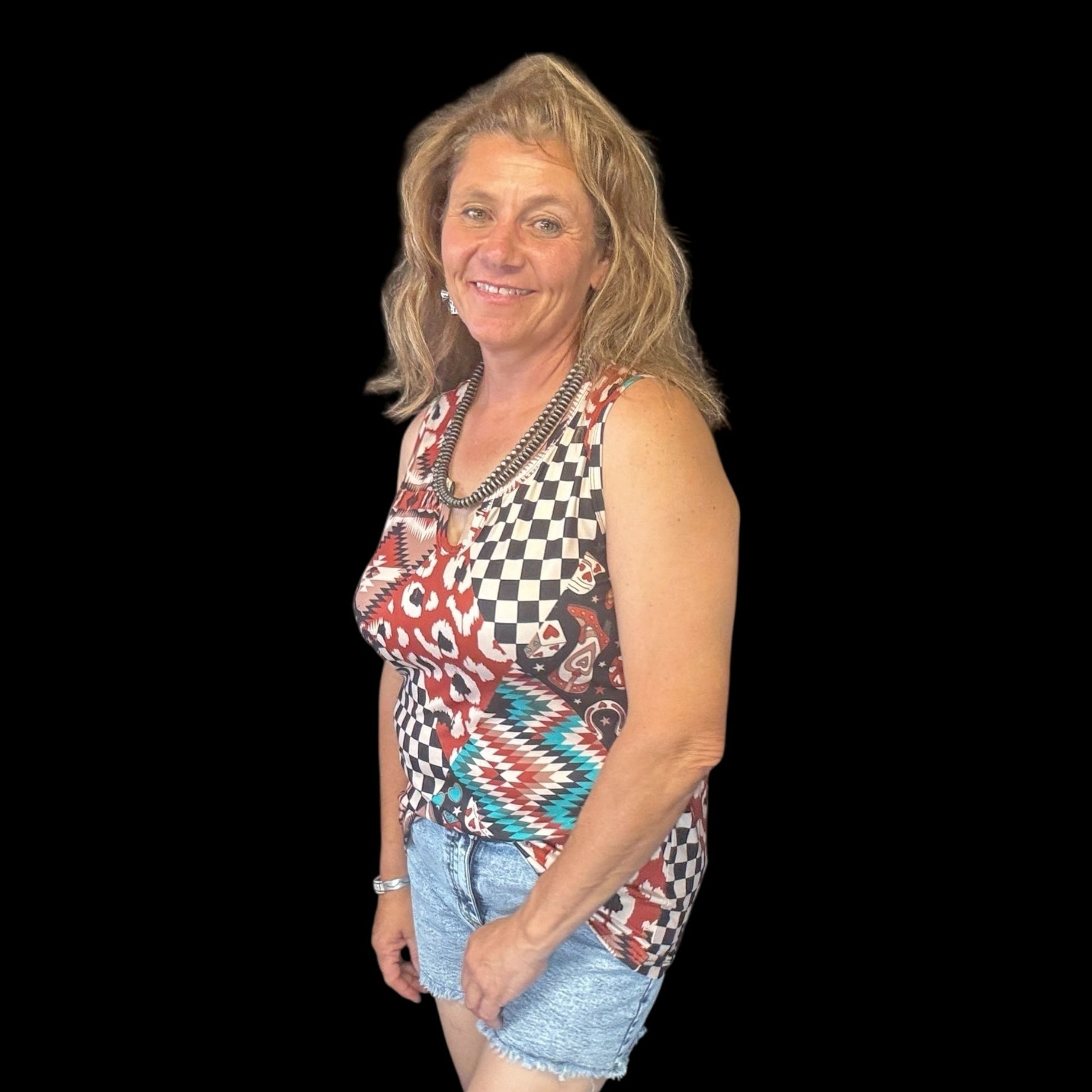 Life Is A Gamble Tank Top - Dirt Roads and Dreams Western Boutique