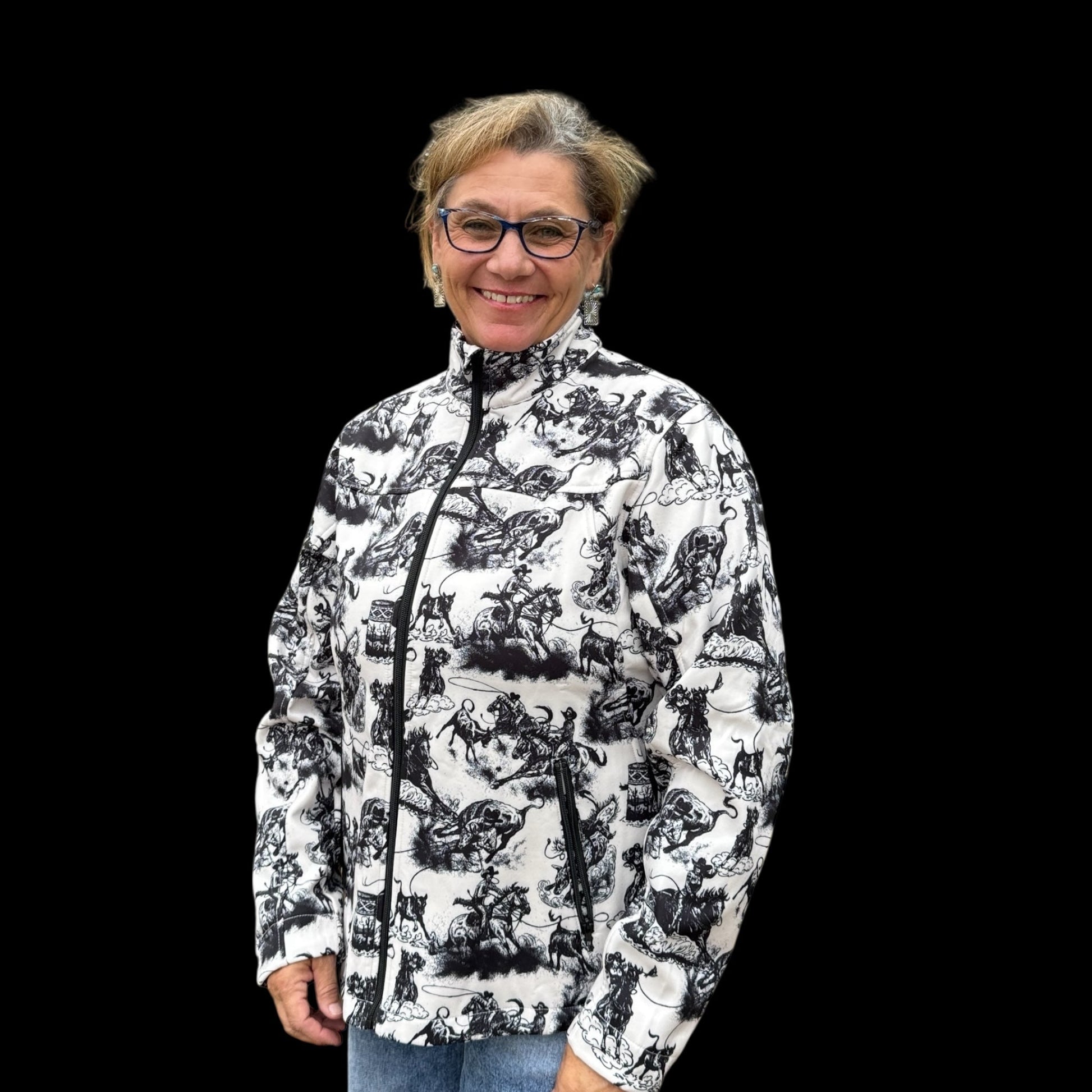 Life Is A Rodeo Jacket - Dirt Roads and Dreams Western Boutique