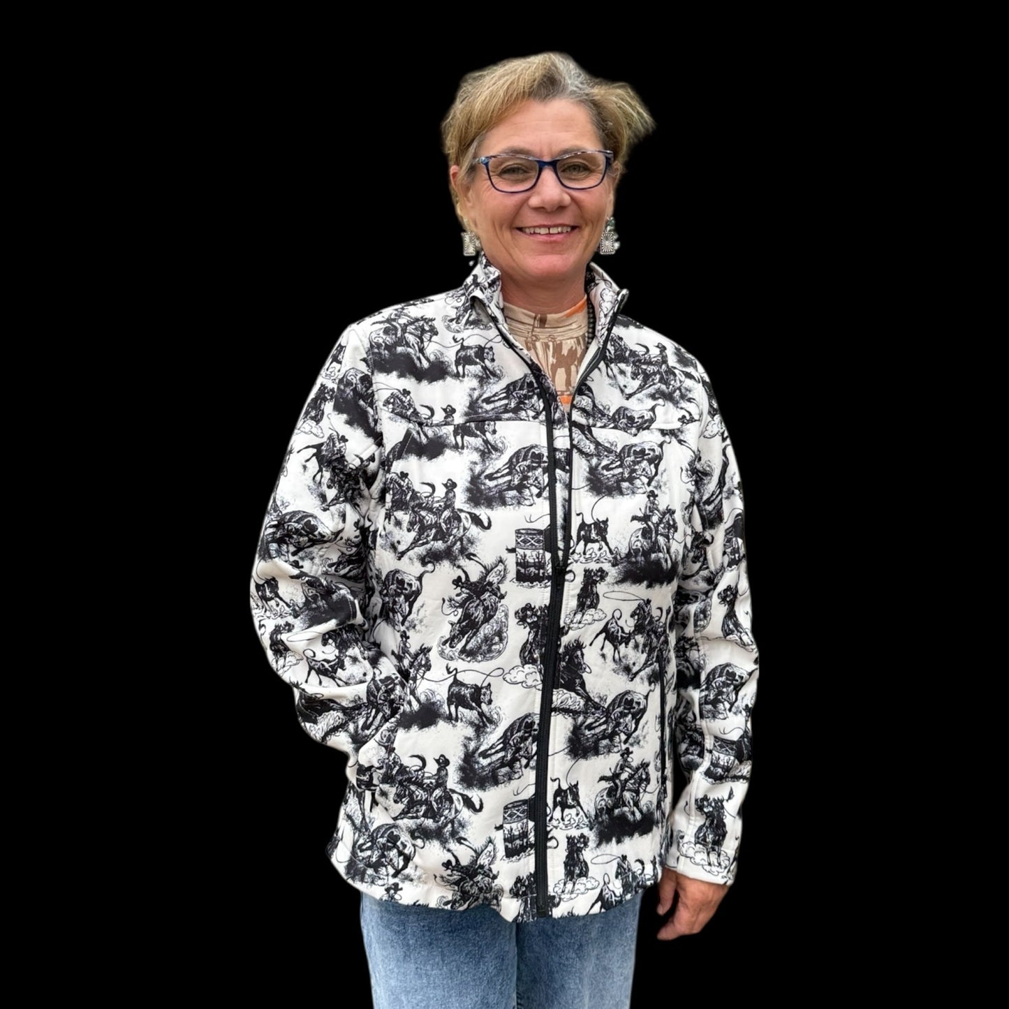 Life Is A Rodeo Jacket - Dirt Roads and Dreams Western Boutique