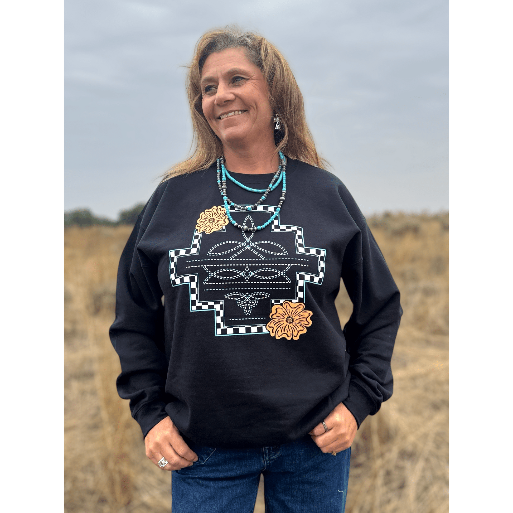 Little Country Little Hood Sweatshirt - Dirt Roads and Dreams Western Boutique