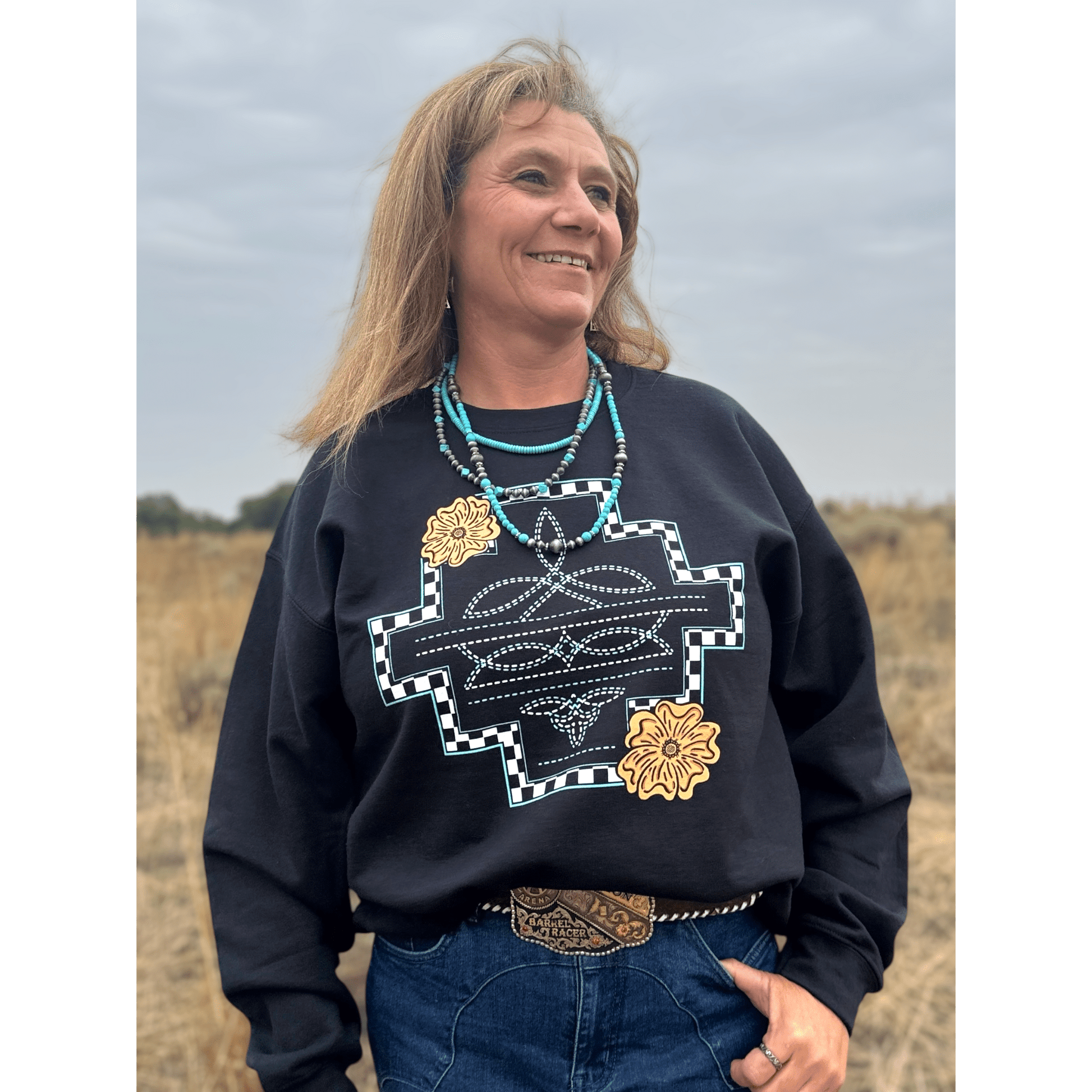 Little Country Little Hood Sweatshirt - Dirt Roads and Dreams Western Boutique