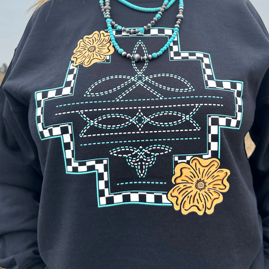 Little Country Little Hood Sweatshirt - Dirt Roads and Dreams Western Boutique