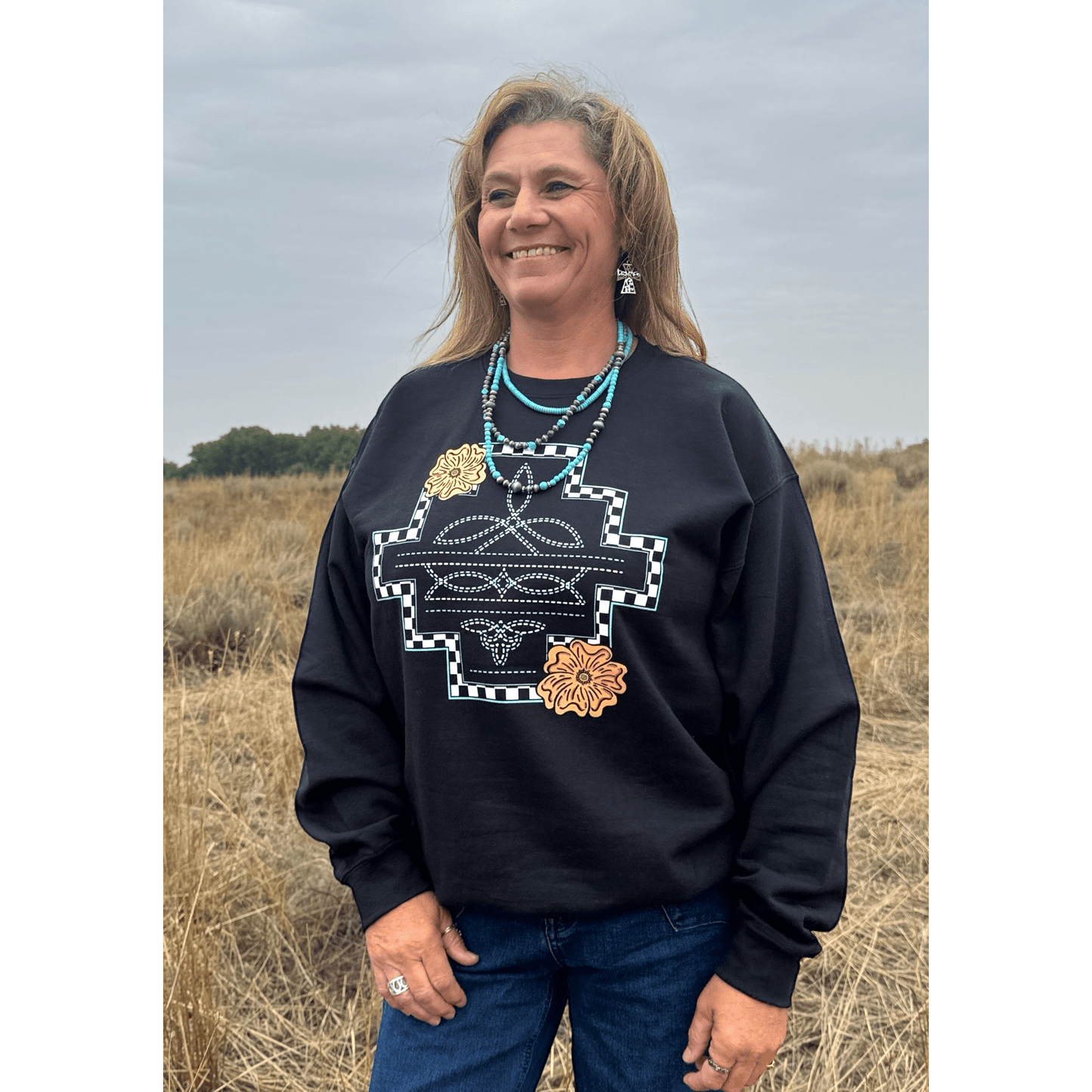 Little Country Little Hood Sweatshirt - Dirt Roads and Dreams Western Boutique