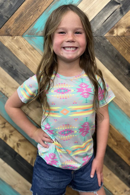 Mini Aztec Daydream Top - Dirt Roads and Dreams Western Boutique
