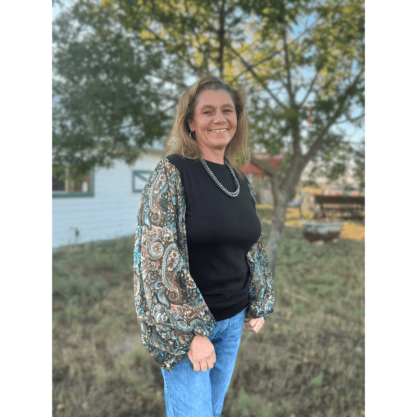 Paisley Dreams Top - Dirt Roads and Dreams Western Boutique