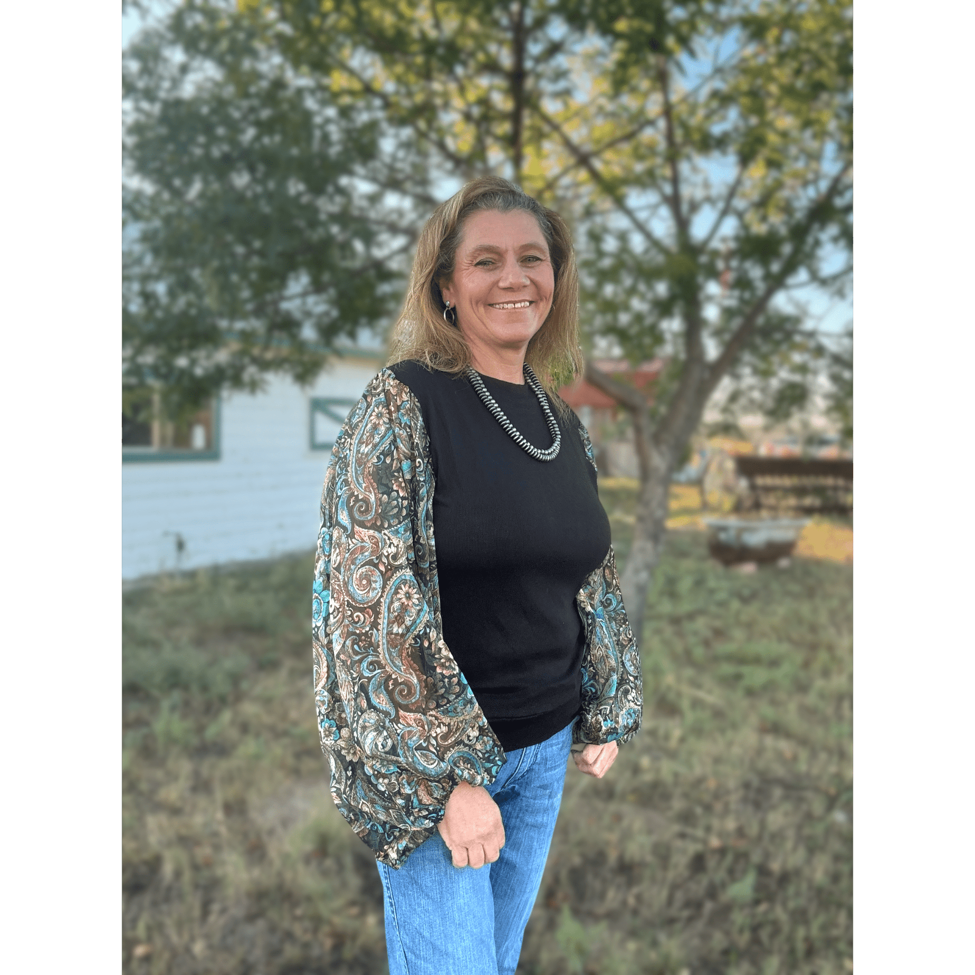 Paisley Dreams Top - Dirt Roads and Dreams Western Boutique