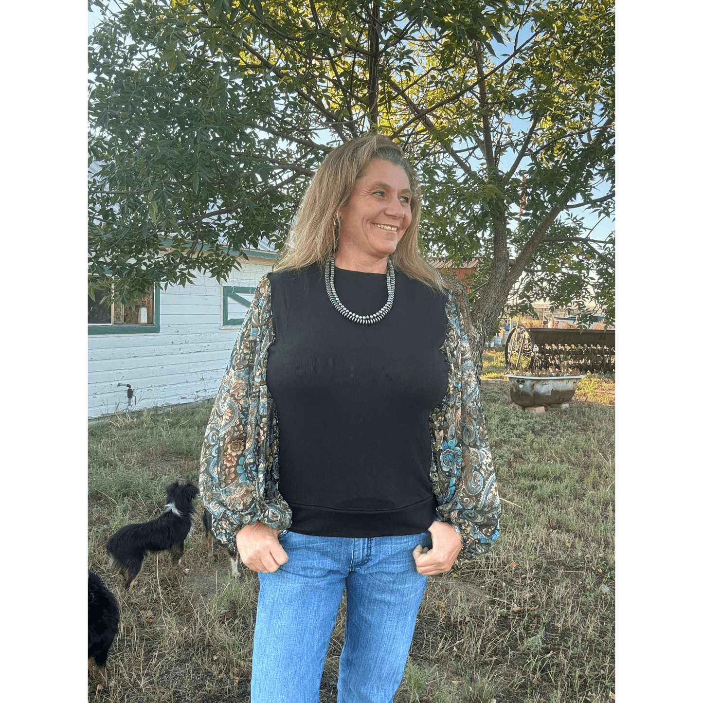 Paisley Dreams Top - Dirt Roads and Dreams Western Boutique