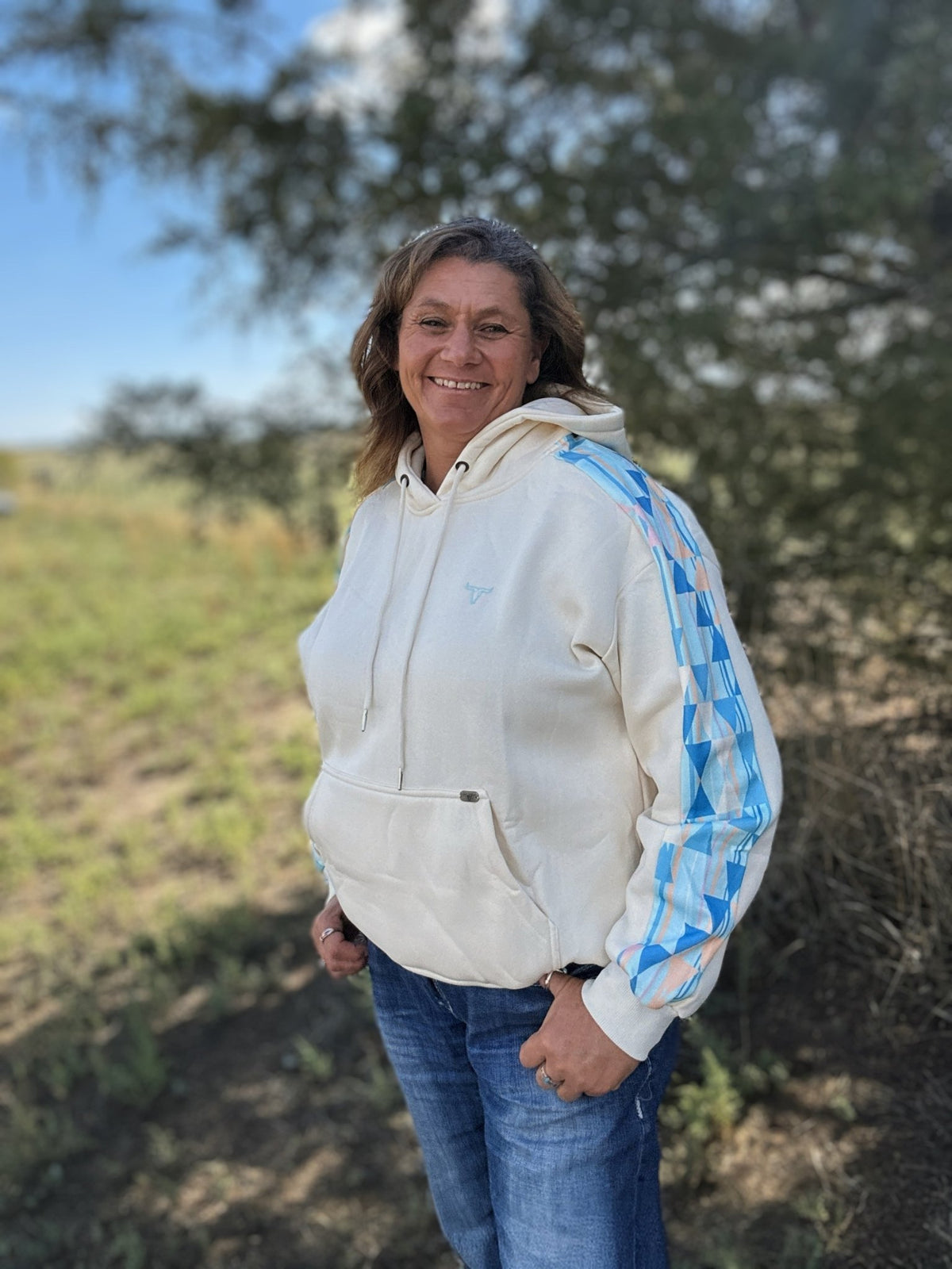 Pastel Prairie Hoodie - Dirt Roads and Dreams Western Boutique