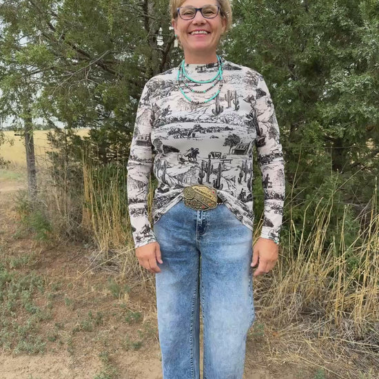 video of The Old Days mesh top