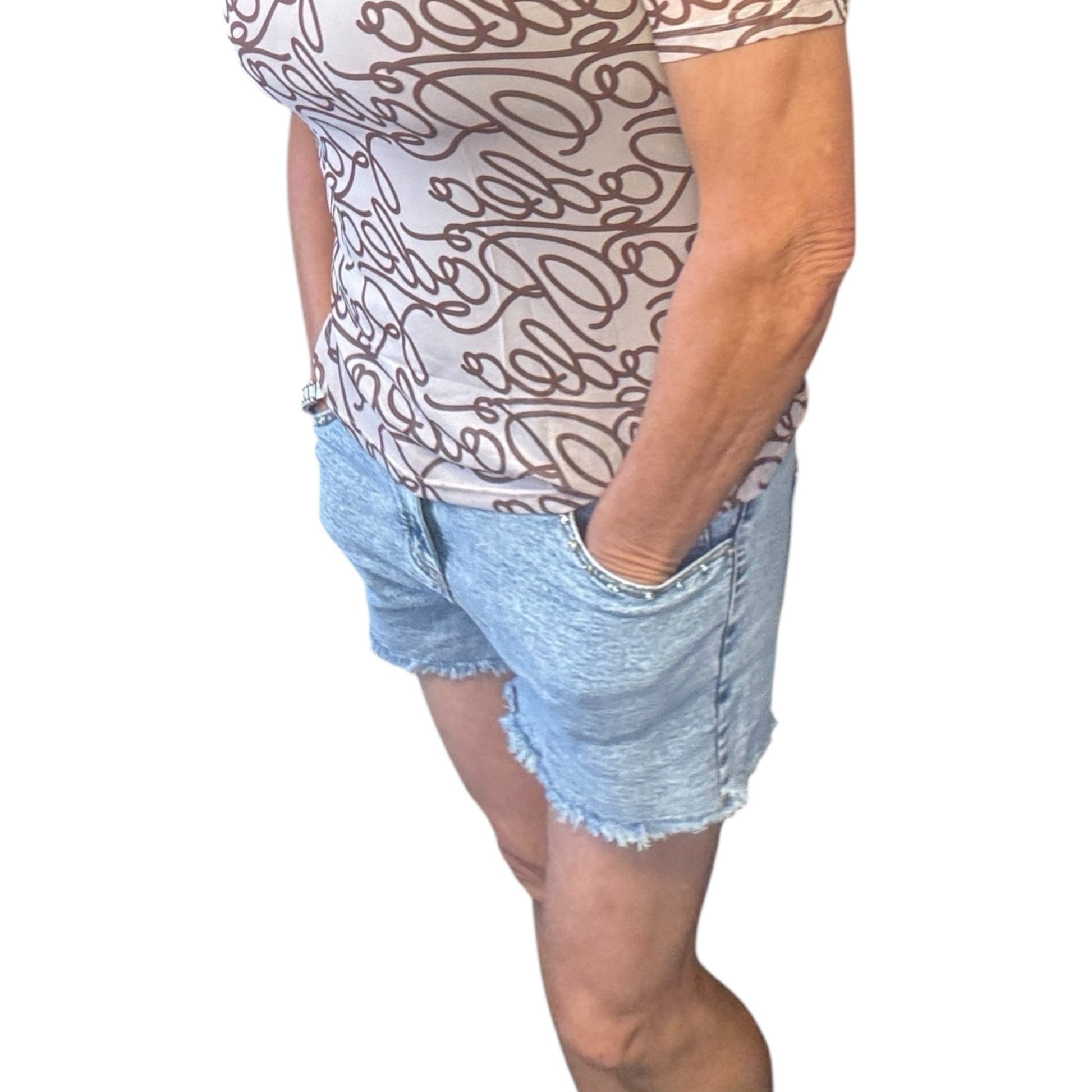 Rhinestone Ready Denim Shorts - Dirt Roads and Dreams Western Boutique