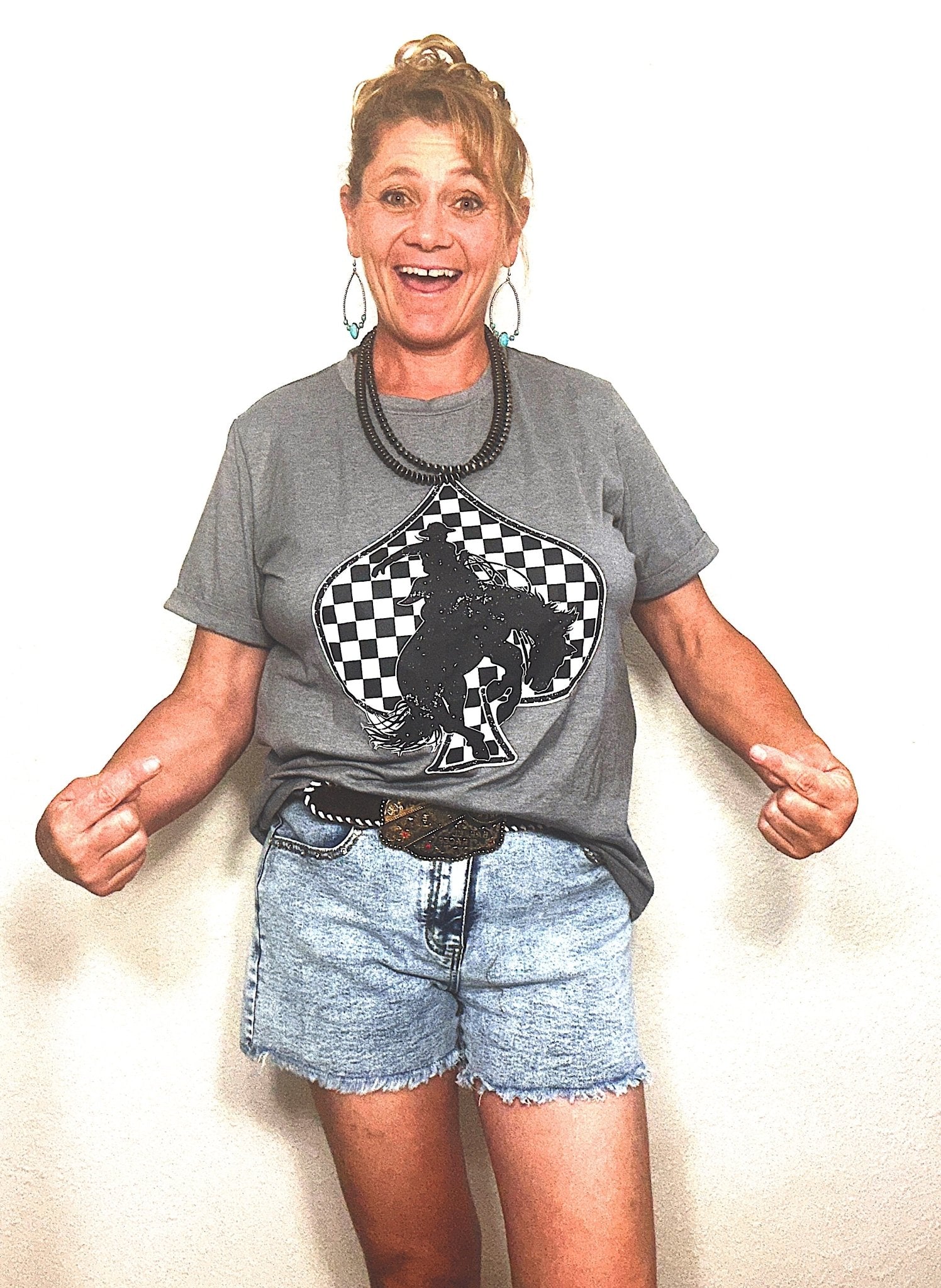 Rodeo Royal Tee - Dirt Roads and Dreams Western Boutique