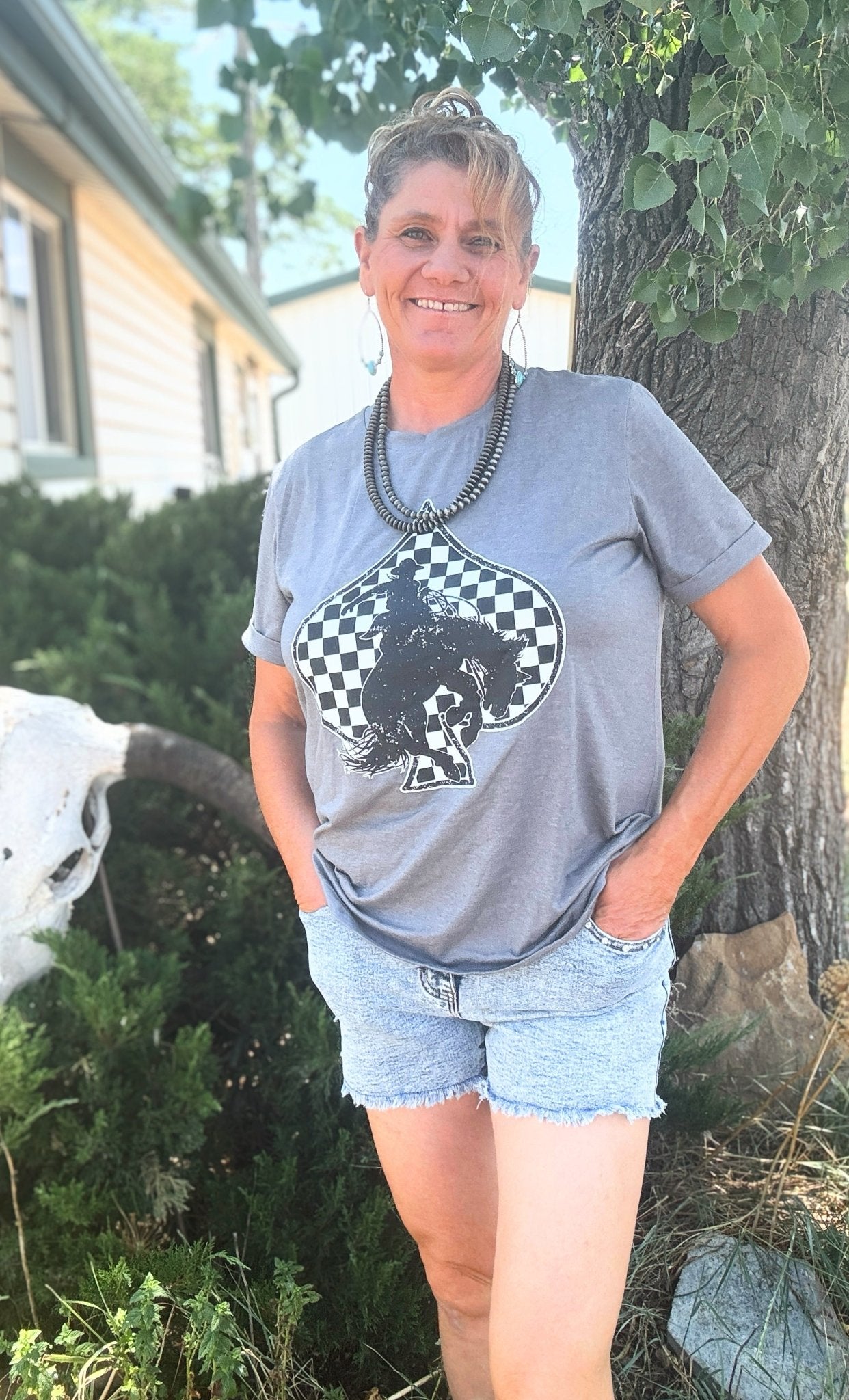 Rodeo Royal Tee - Dirt Roads and Dreams Western Boutique