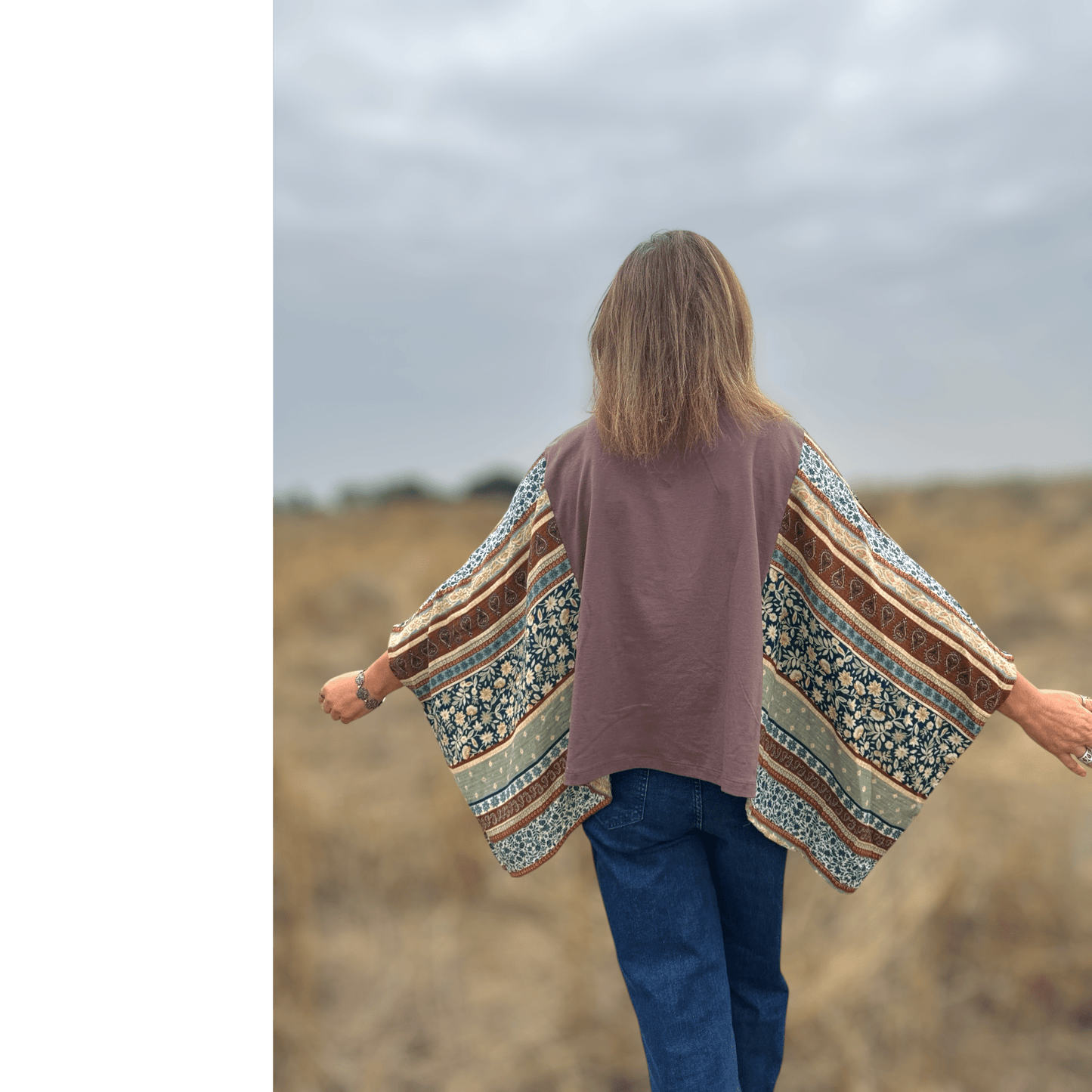 Rustic Trails Poncho Top - Dirt Roads and Dreams Western Boutique