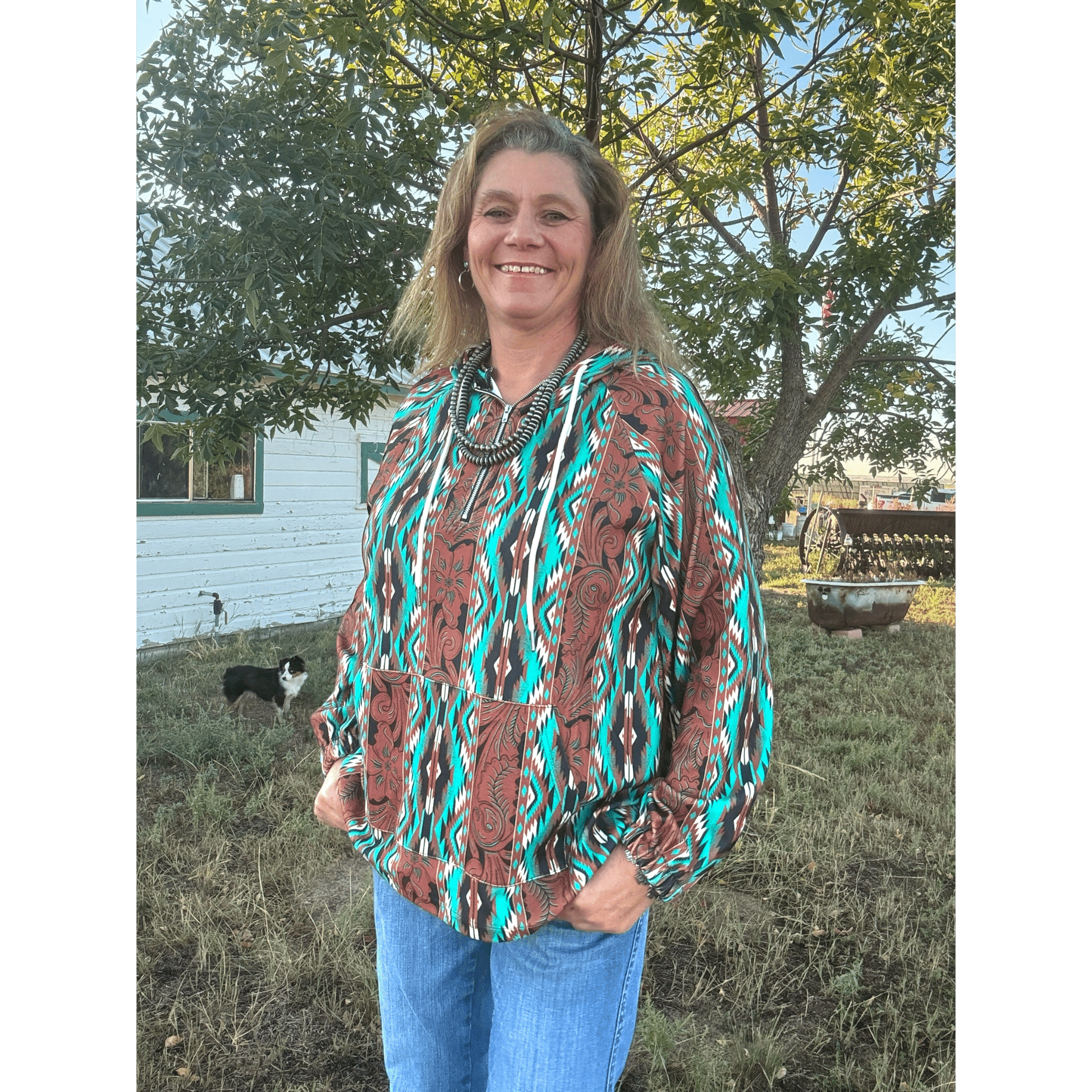 Southbound Oversized Pullover - Dirt Roads and Dreams Western Boutique