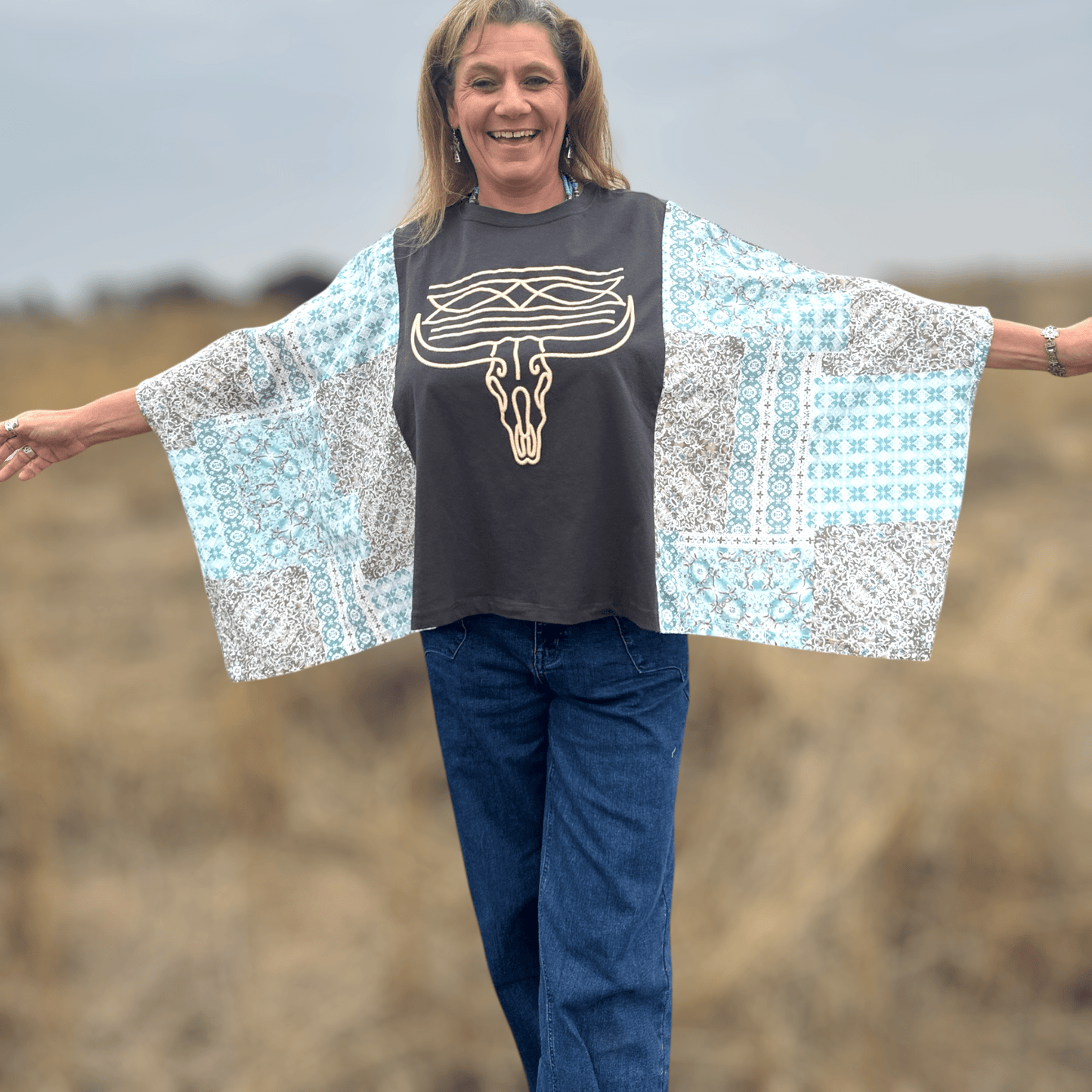 Spirit of the West Poncho - Dirt Roads and Dreams Western Boutique