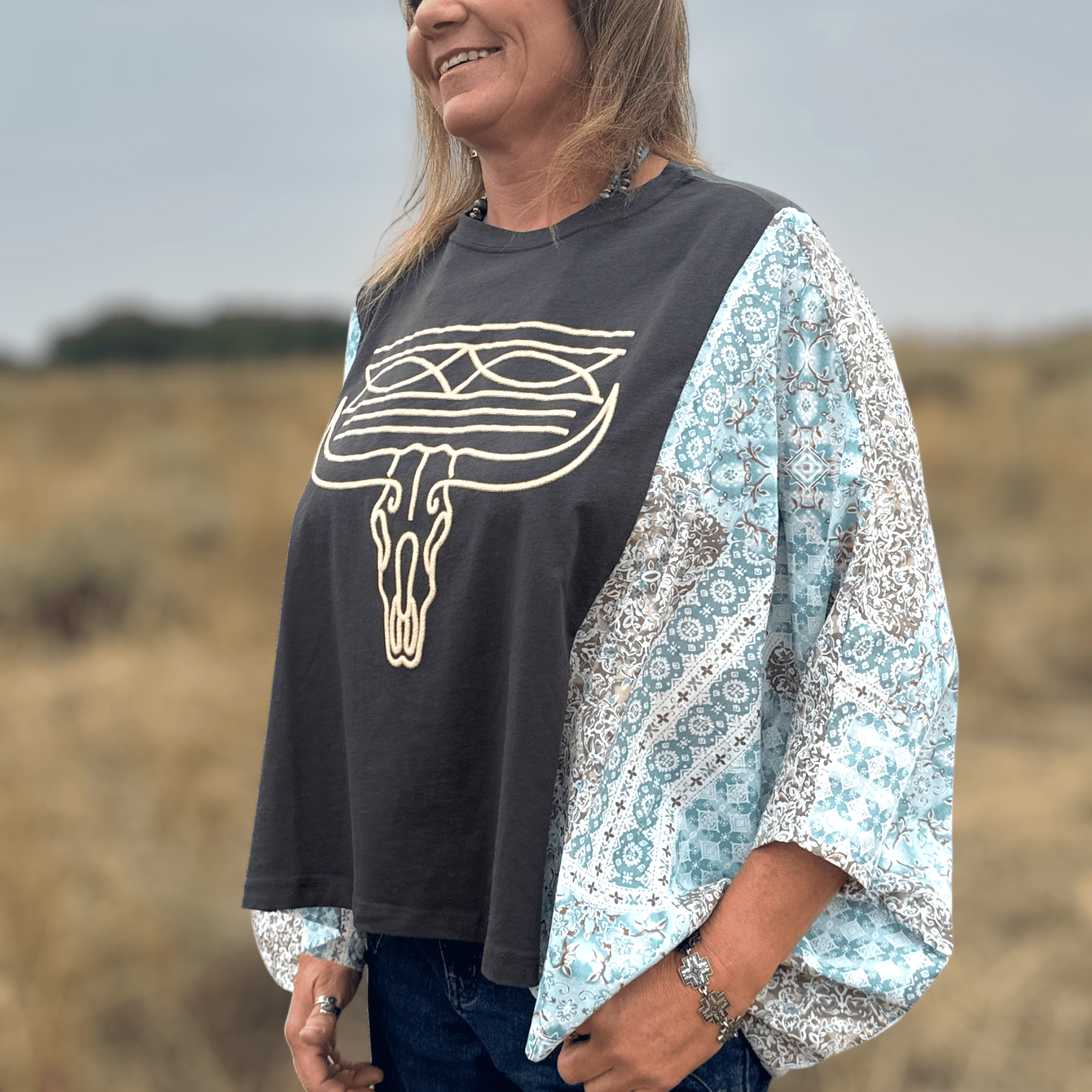 Spirit of the West Poncho - Dirt Roads and Dreams Western Boutique
