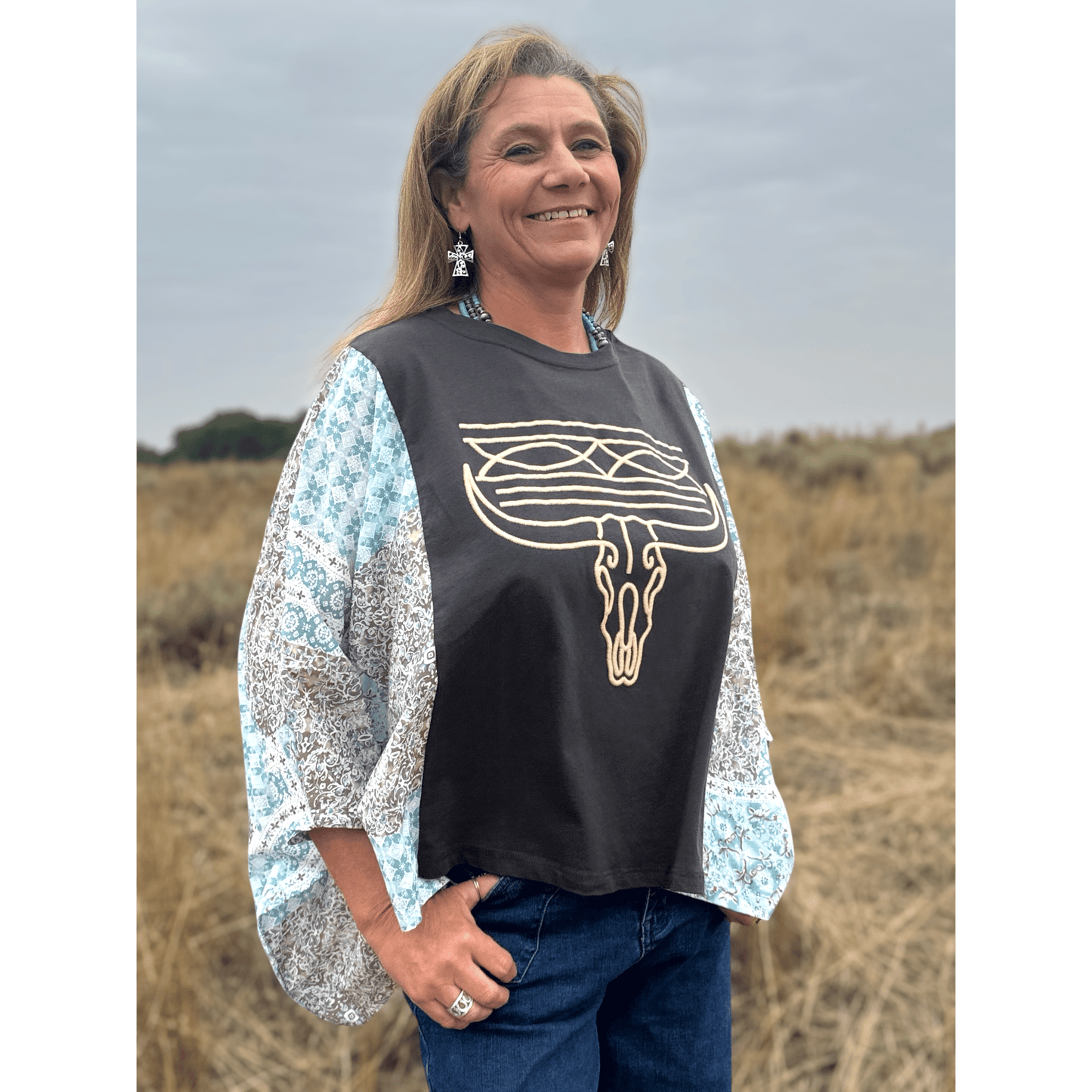 Spirit of the West Poncho - Dirt Roads and Dreams Western Boutique