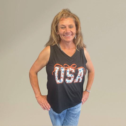 Star Spangled Sweetheart Tank - Dirt Roads and Dreams Western Boutique