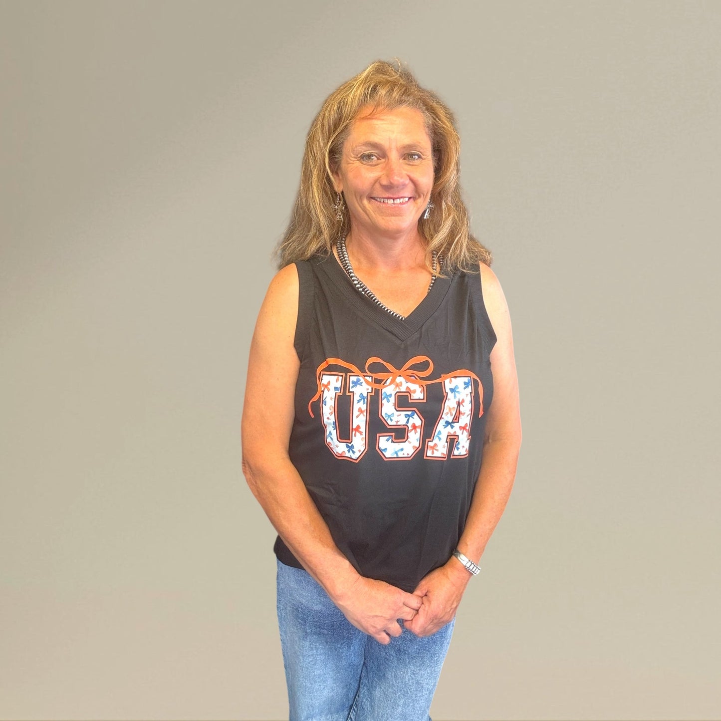 Star Spangled Sweetheart Tank - Dirt Roads and Dreams Western Boutique