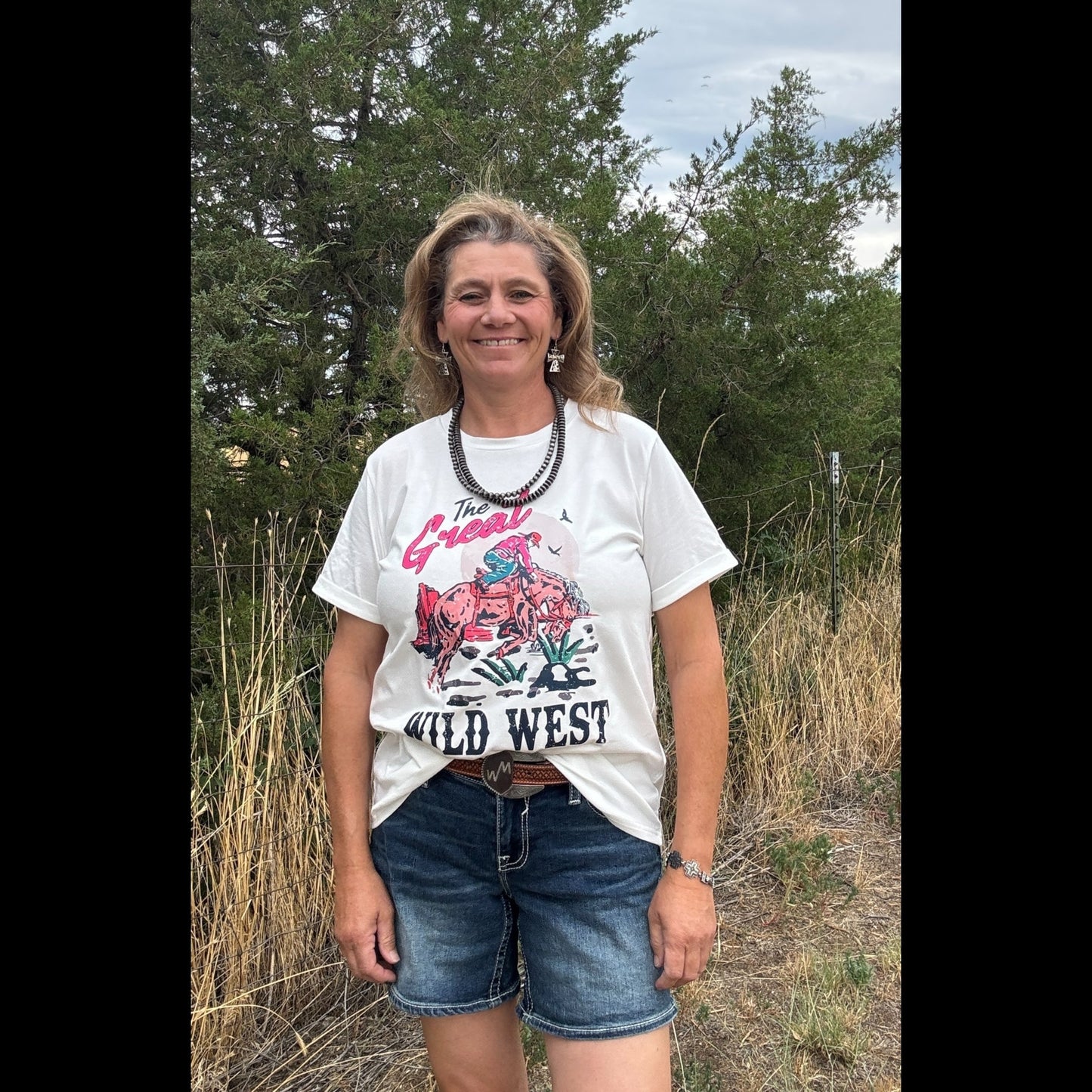 The Great Wild West Tee - Dirt Roads and Dreams Western Boutique
