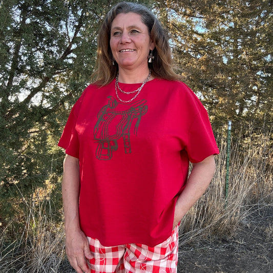 The Hot Seat Tee - Dirt Roads and Dreams Western Boutique