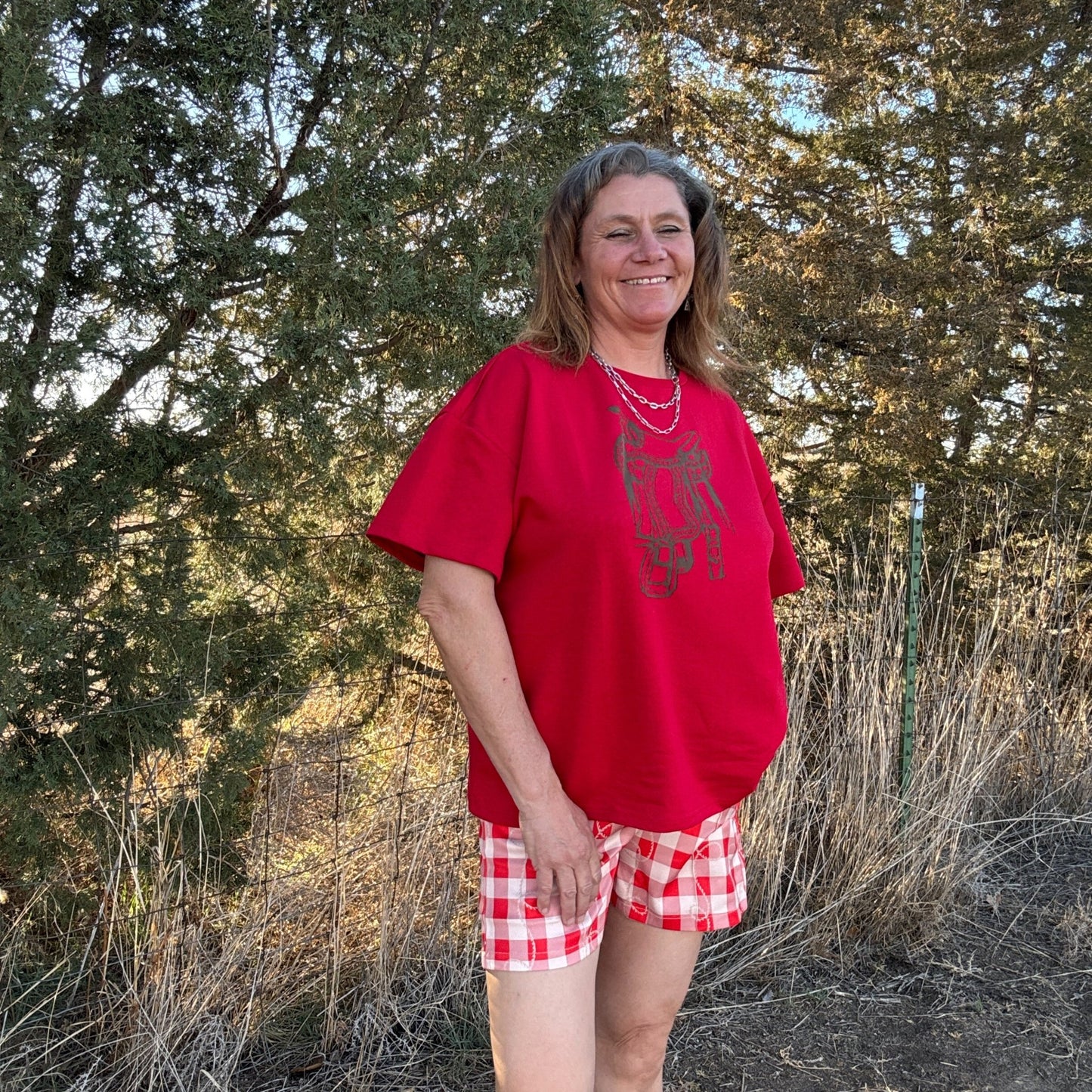 The Hot Seat Tee - Dirt Roads and Dreams Western Boutique