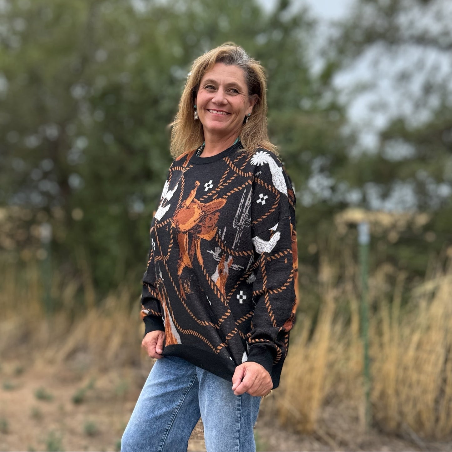 The Tacky Knit Sweater - Dirt Roads and Dreams Western Boutique