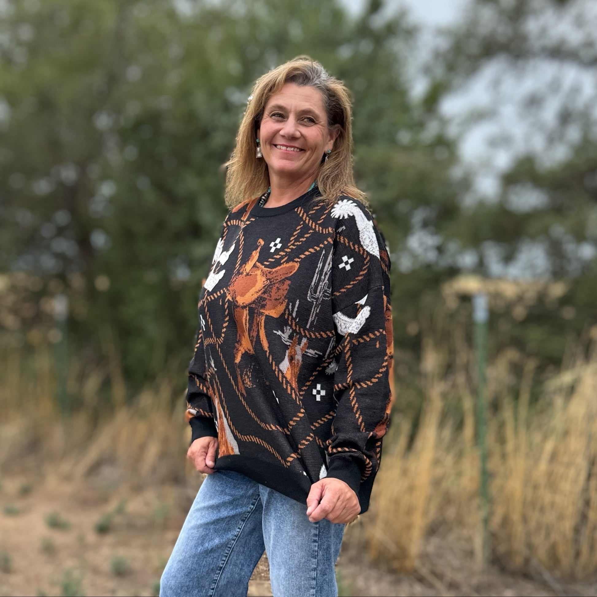 The Tacky Knit Sweater - Dirt Roads and Dreams Western Boutique