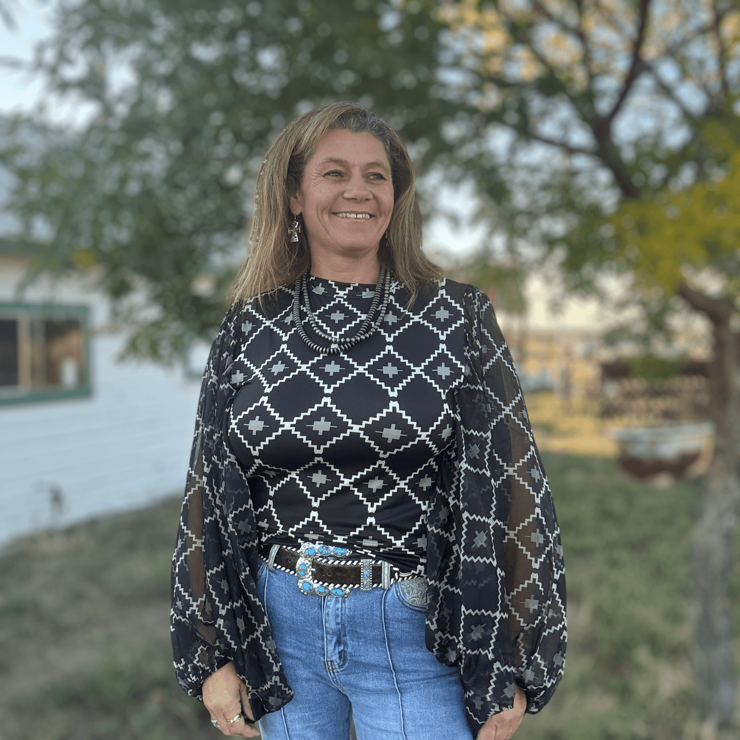 The Way It Is Top - Dirt Roads and Dreams Western Boutique