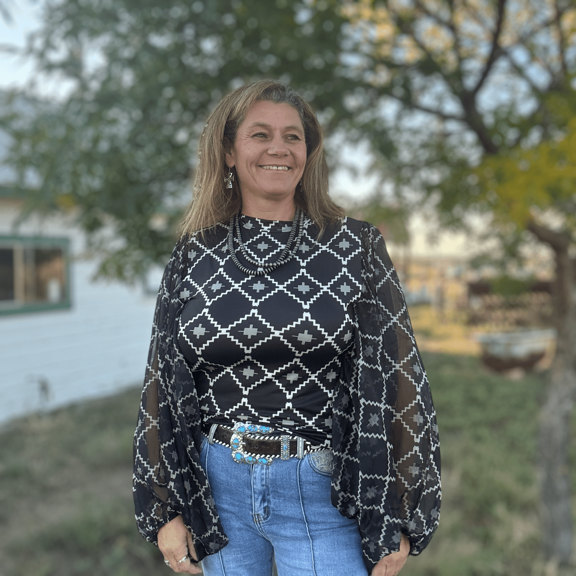 The Way It Is Top - Dirt Roads and Dreams Western Boutique