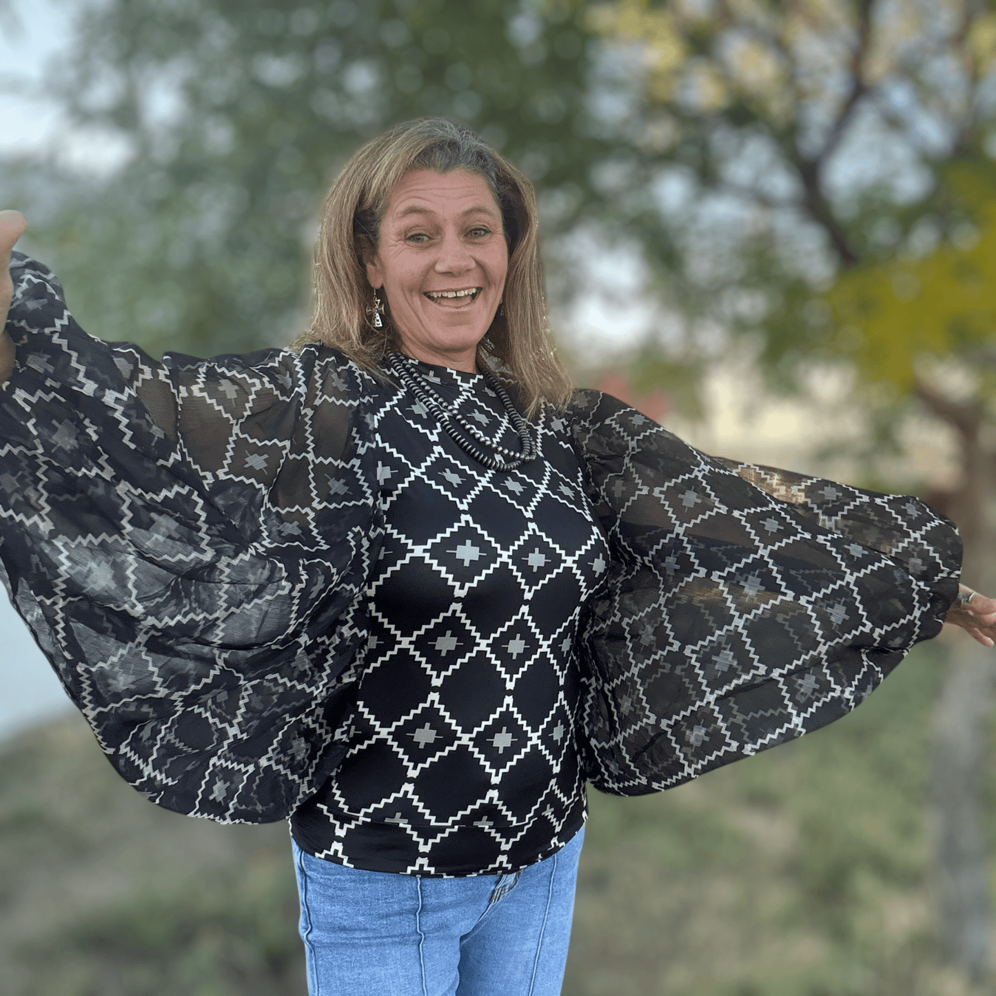 The Way It Is Top - Dirt Roads and Dreams Western Boutique