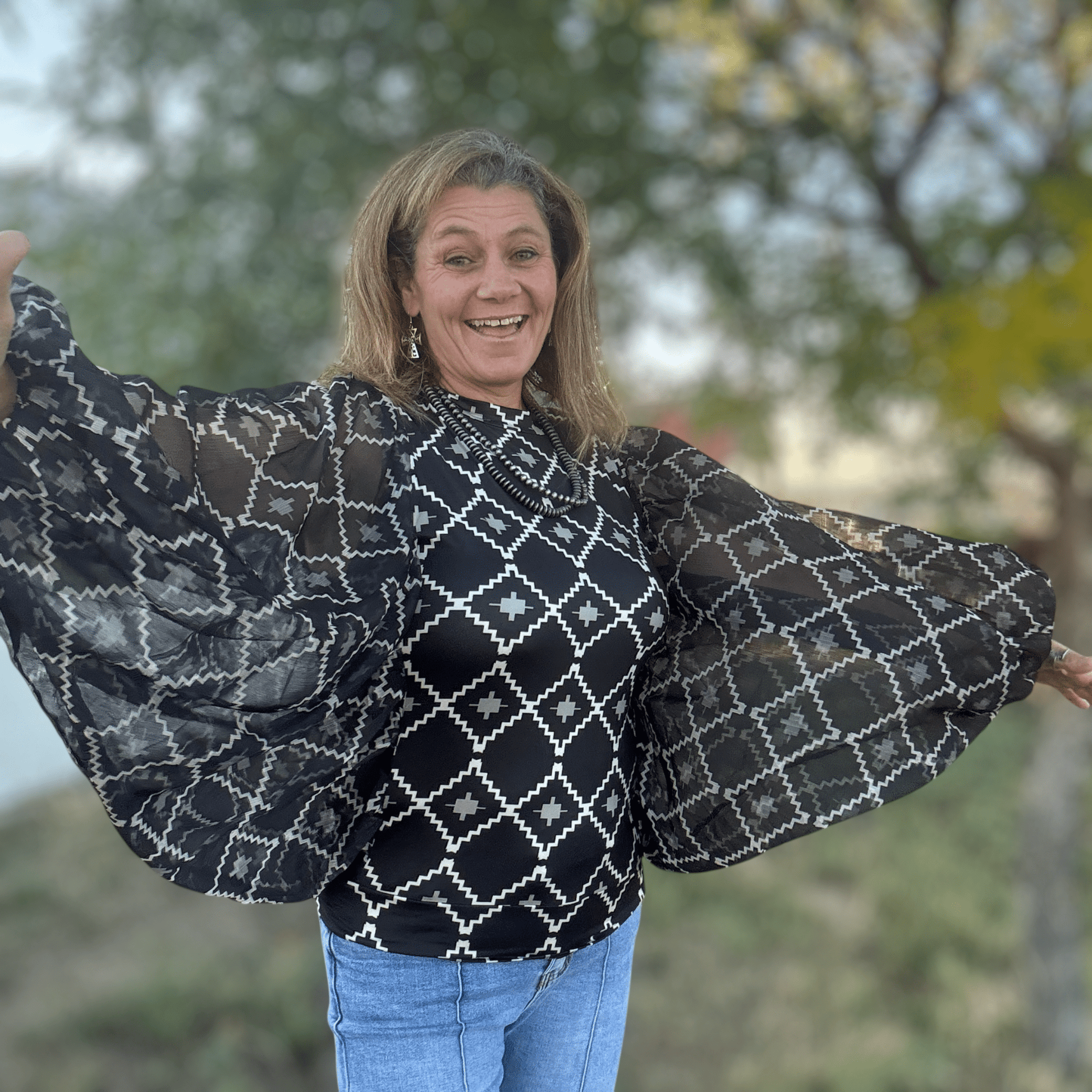 The Way It Is Top - Dirt Roads and Dreams Western Boutique