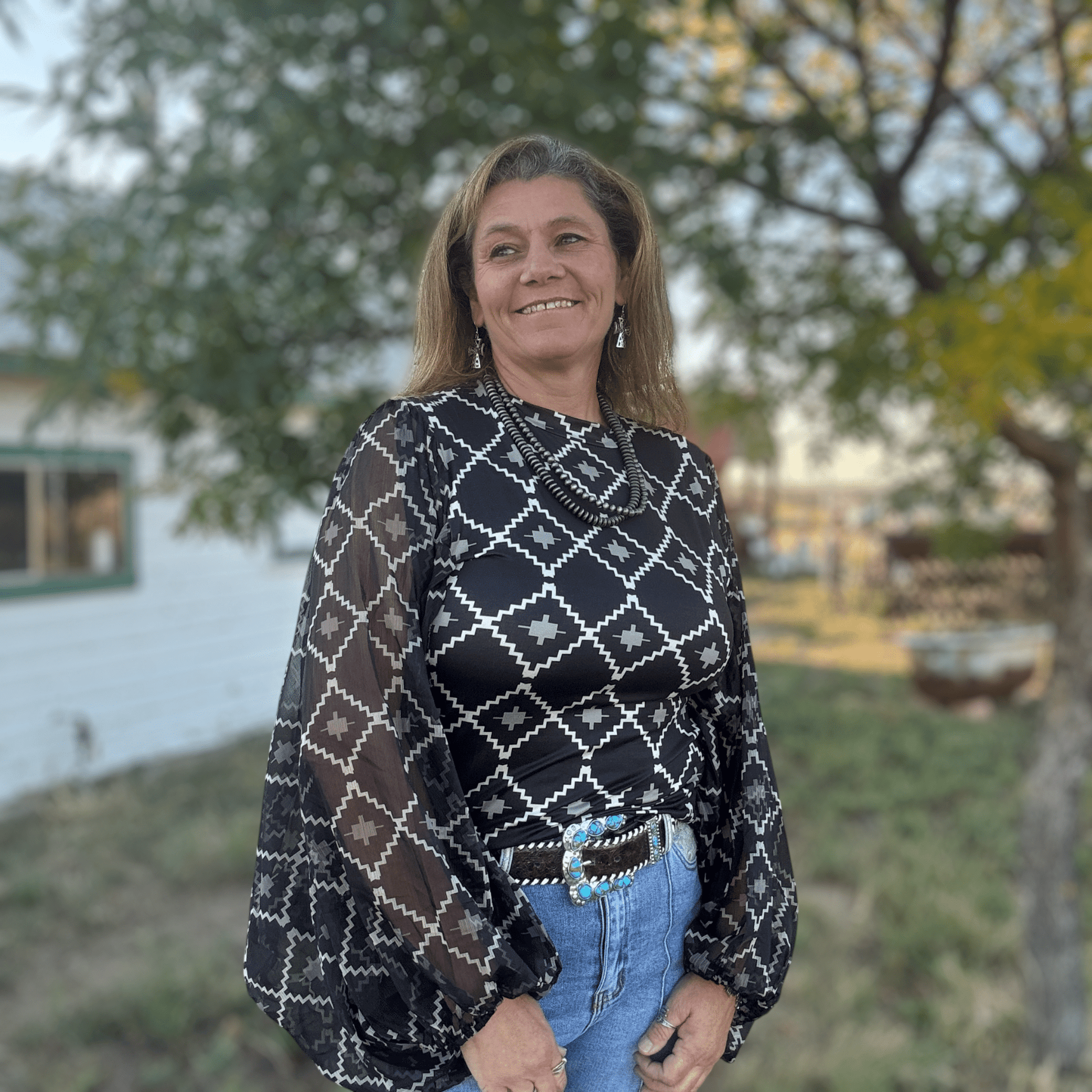 The Way It Is Top - Dirt Roads and Dreams Western Boutique