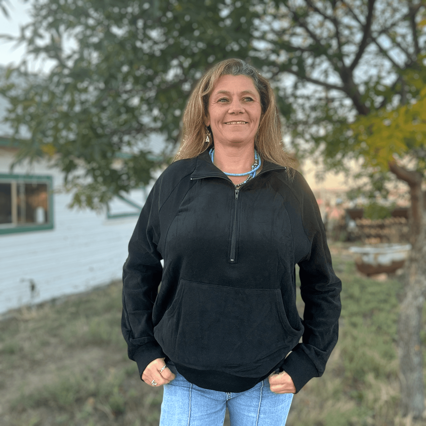 Under The Stars Pullover - Dirt Roads and Dreams Western Boutique