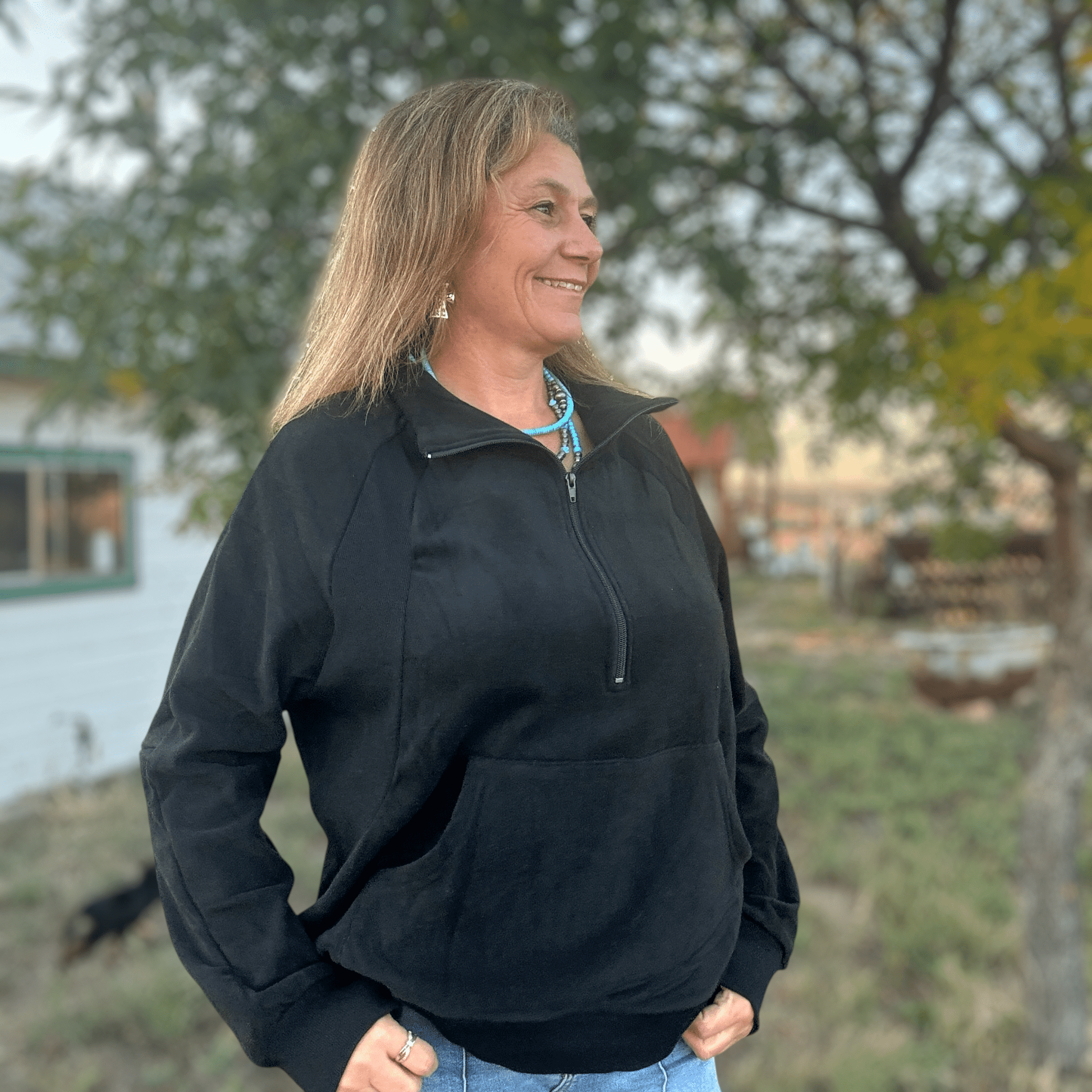 Under The Stars Pullover - Dirt Roads and Dreams Western Boutique