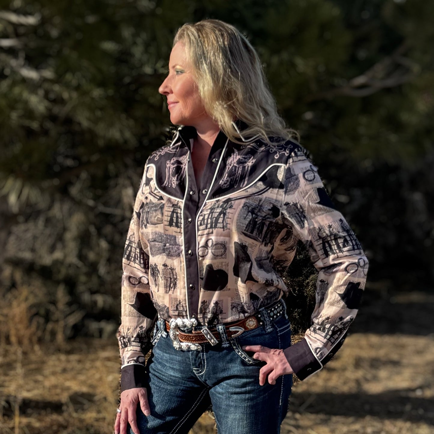 Western Keepsake Button - Up - Dirt Roads and Dreams Western Boutique