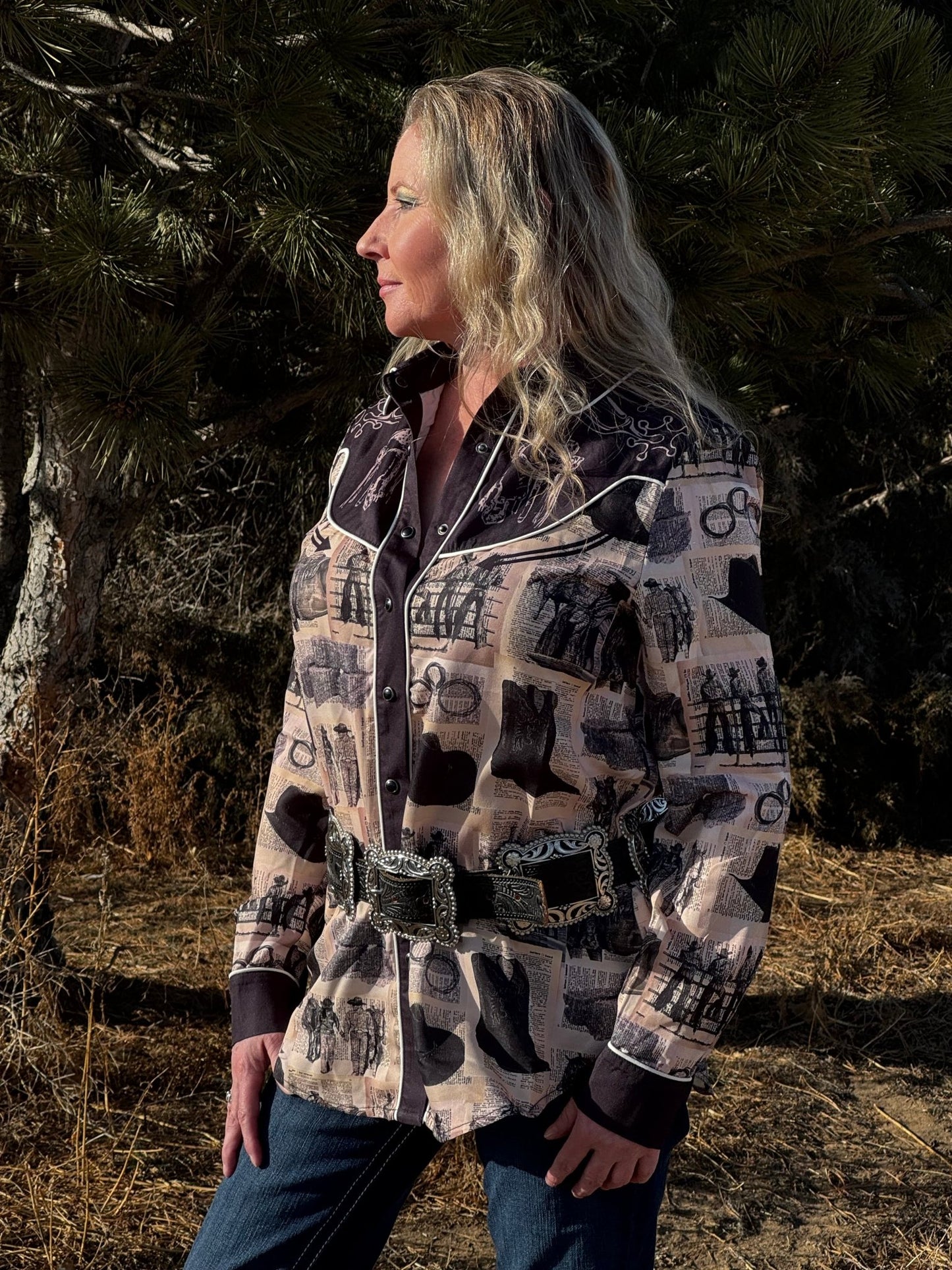 Western Keepsake Button - Up - Dirt Roads and Dreams Western Boutique