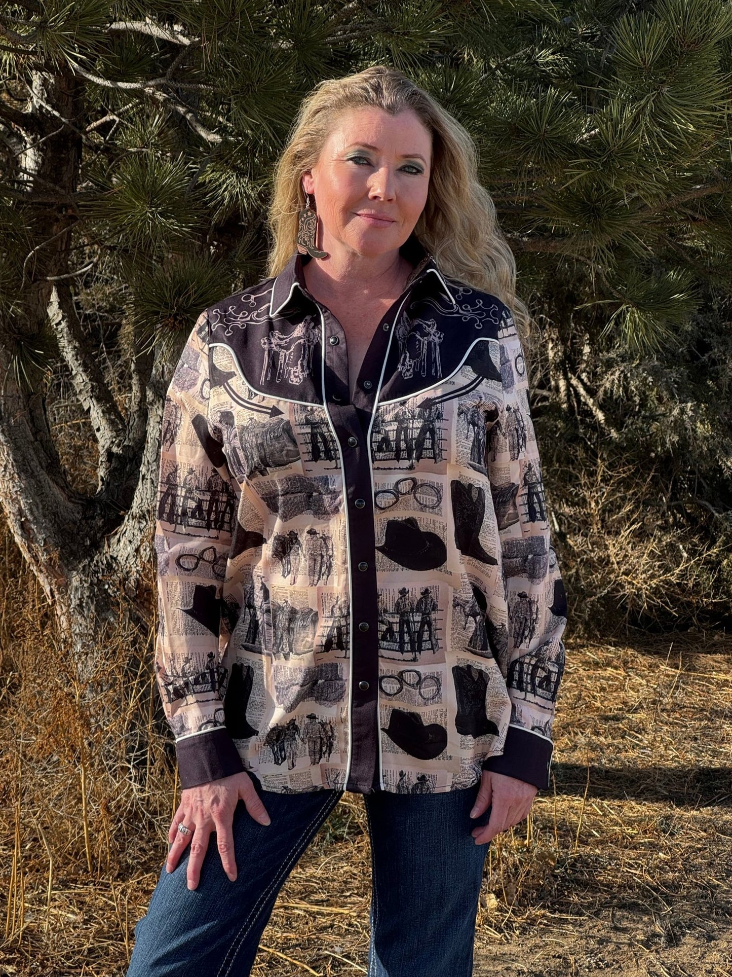 Western Keepsake Button - Up - Dirt Roads and Dreams Western Boutique