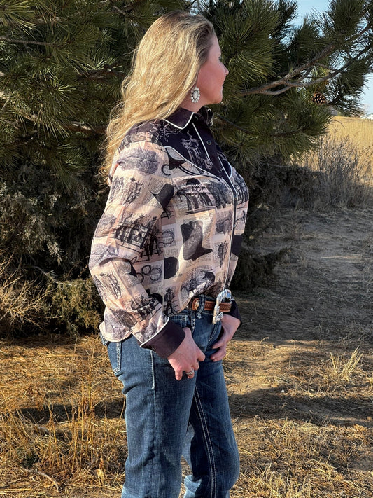 Western Keepsake Button - Up - Dirt Roads and Dreams Western Boutique