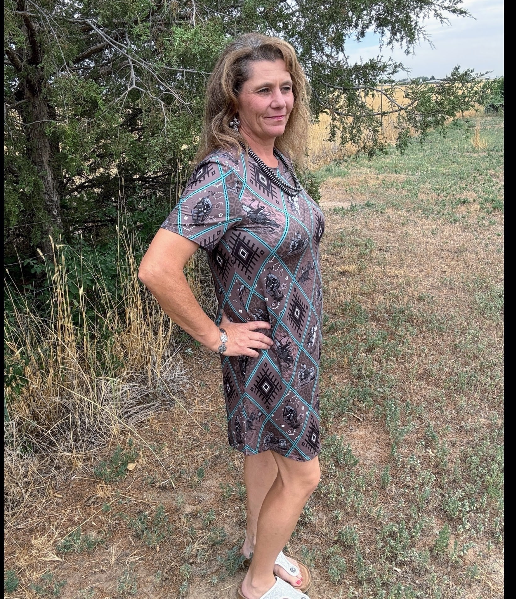 Wild and Western Dress - Dirt Roads and Dreams Western Boutique