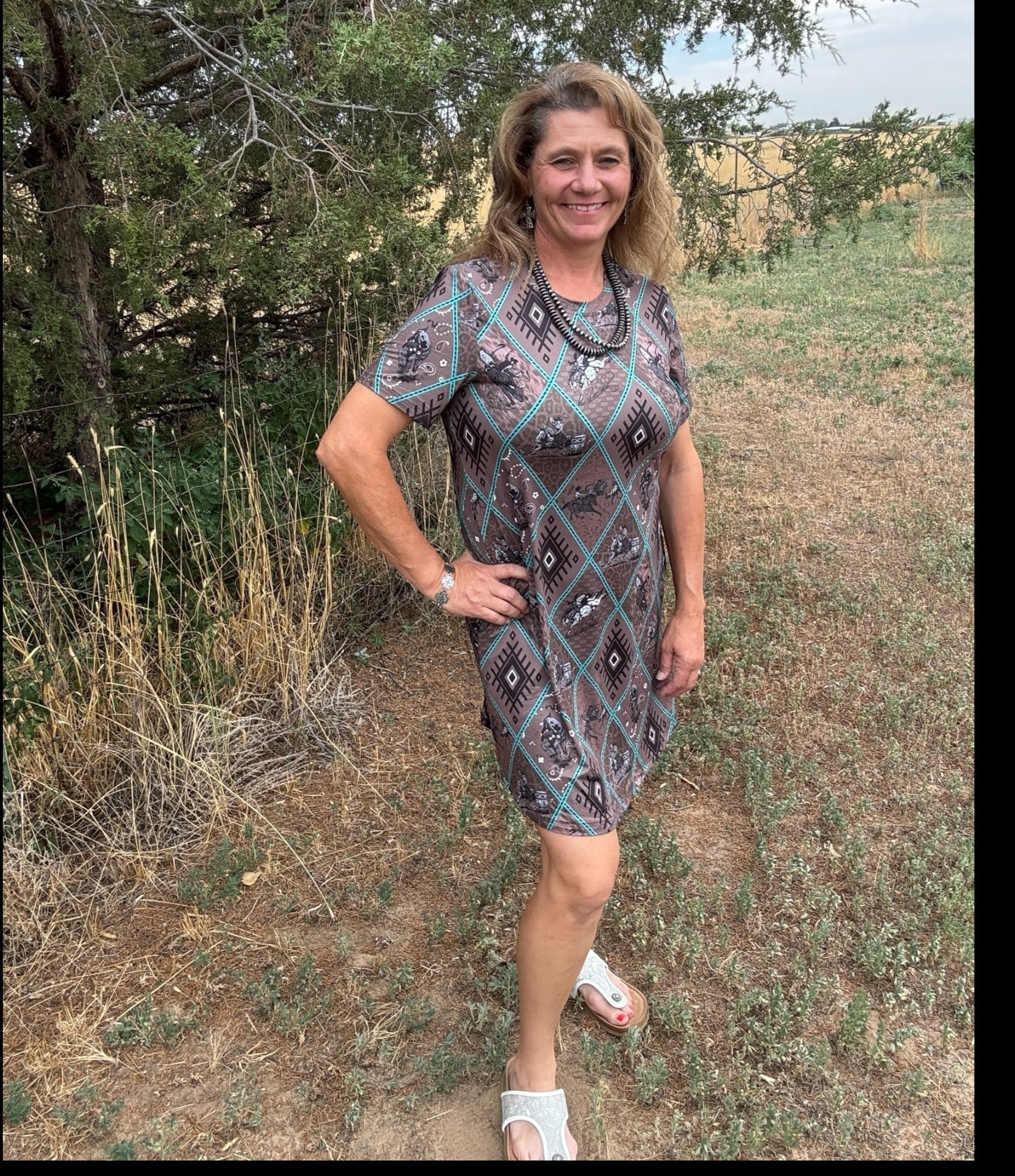 Wild and Western Dress - Dirt Roads and Dreams Western Boutique